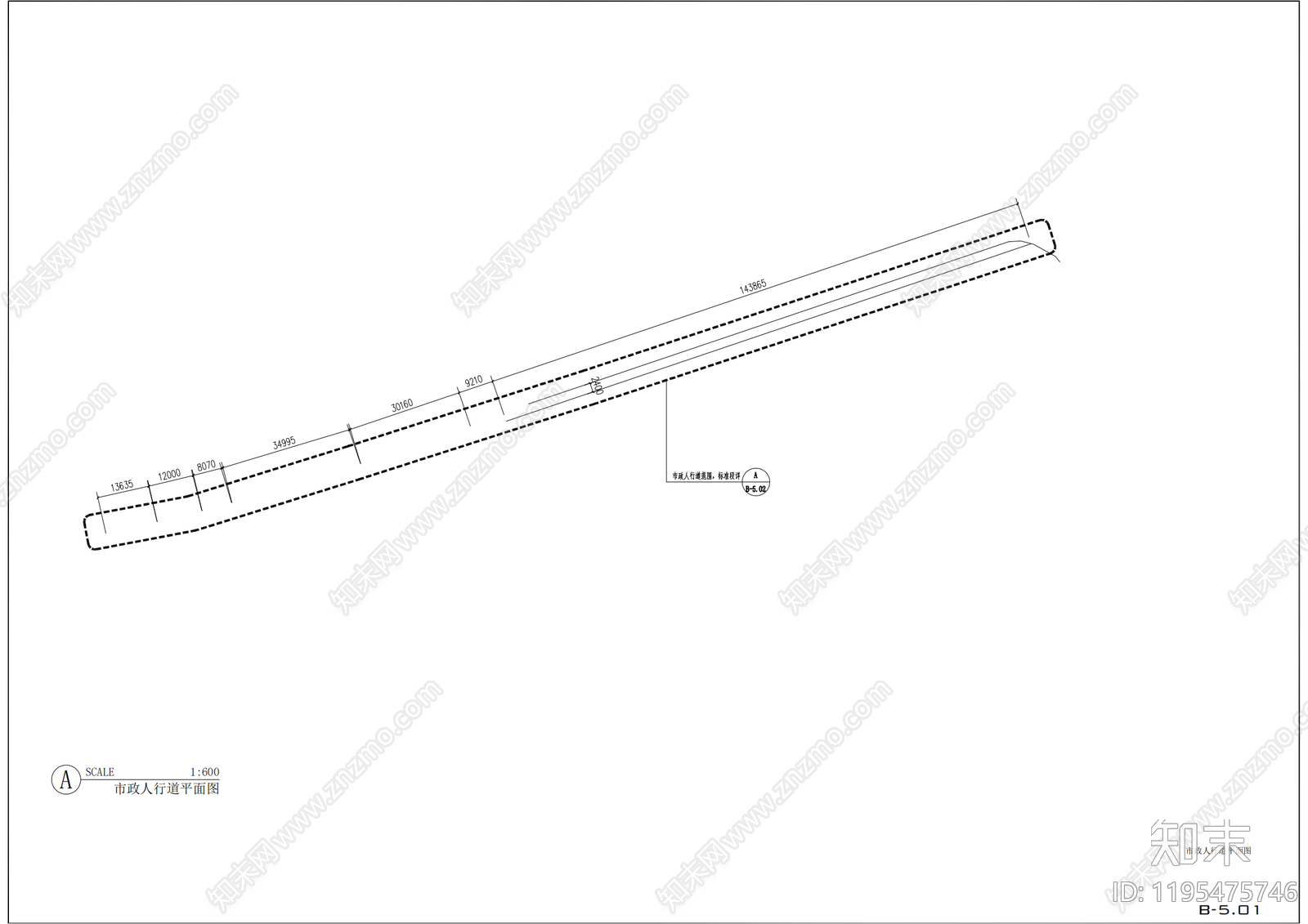 路面节点cad施工图下载【ID:1195475746】