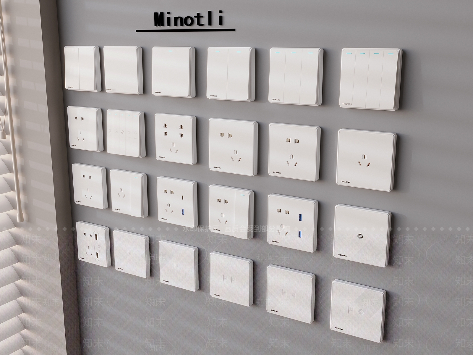 开关3D模型下载【ID:1195476788】