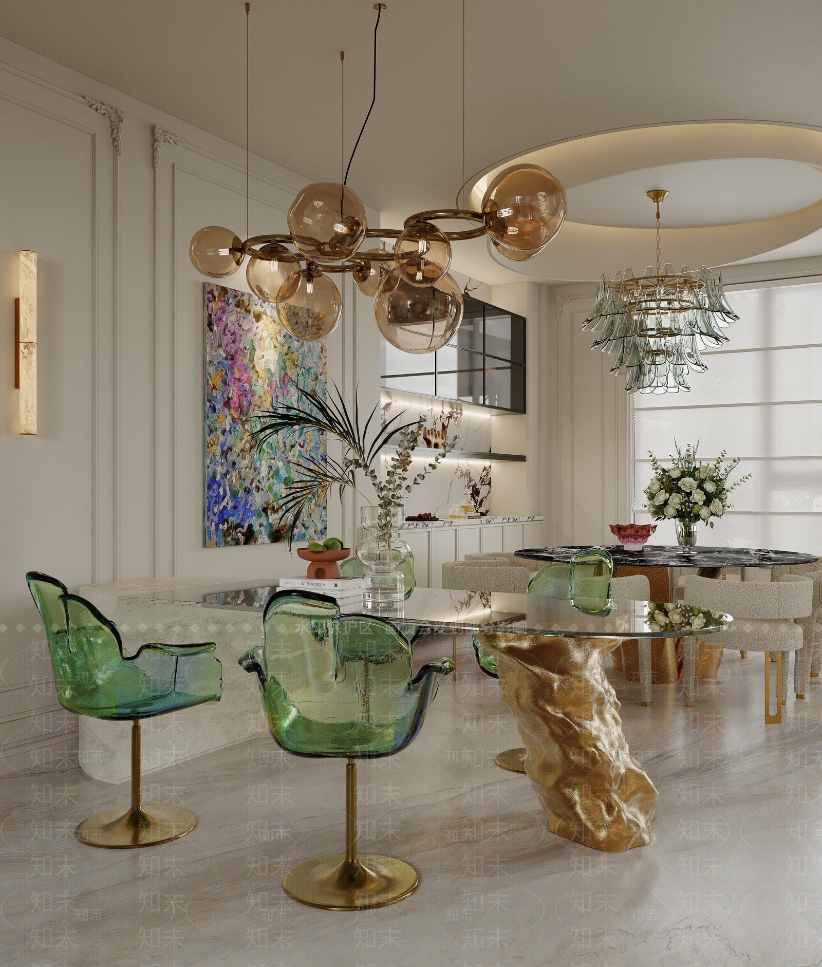 背景储物餐边柜餐边柜3D模型下载【ID:1227507119】