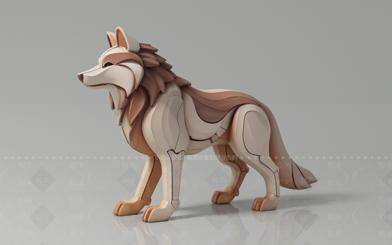 爬行类动物3D模型下载【ID:1195483795】