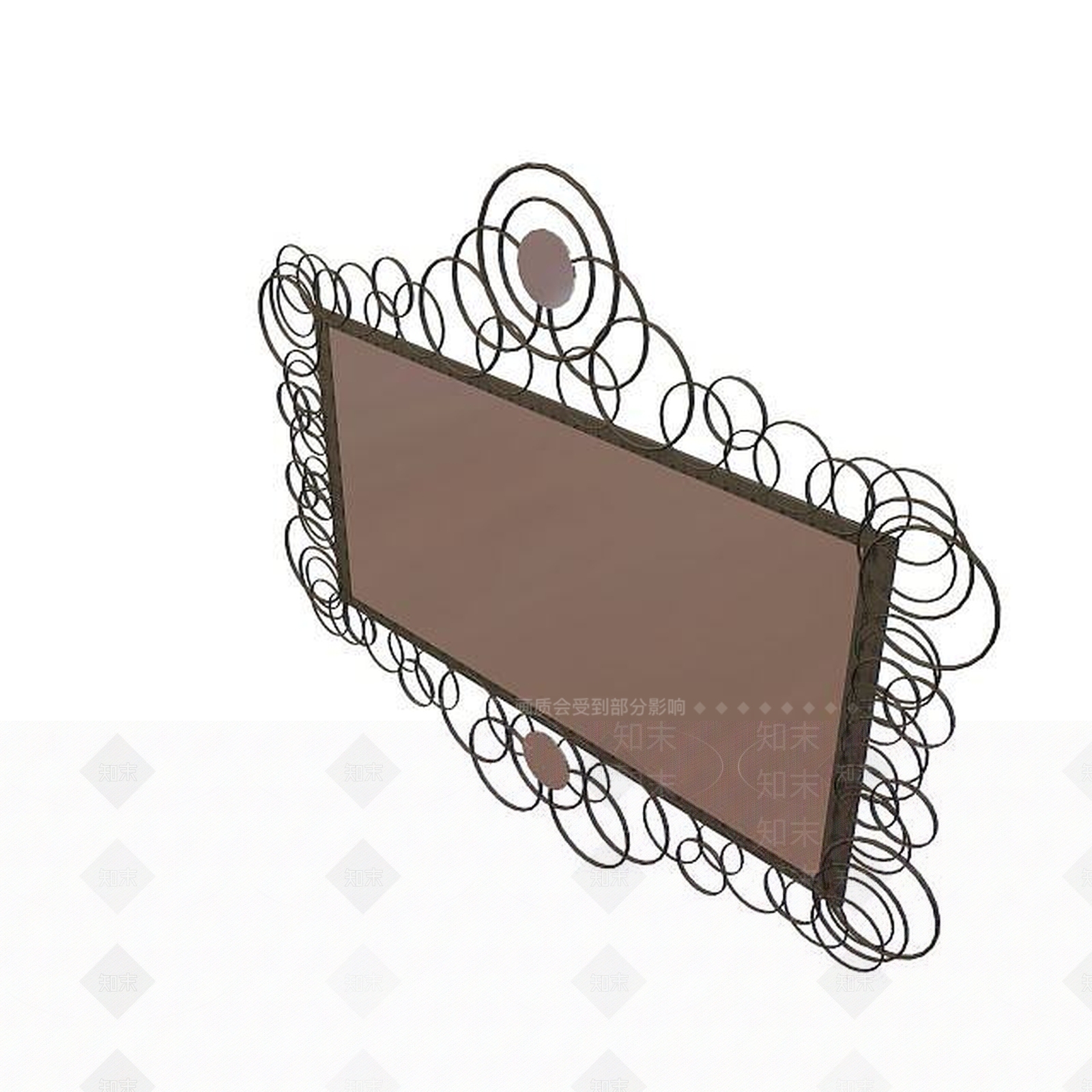 欧式古典欧式镜子3D模型下载【ID:1195484534】