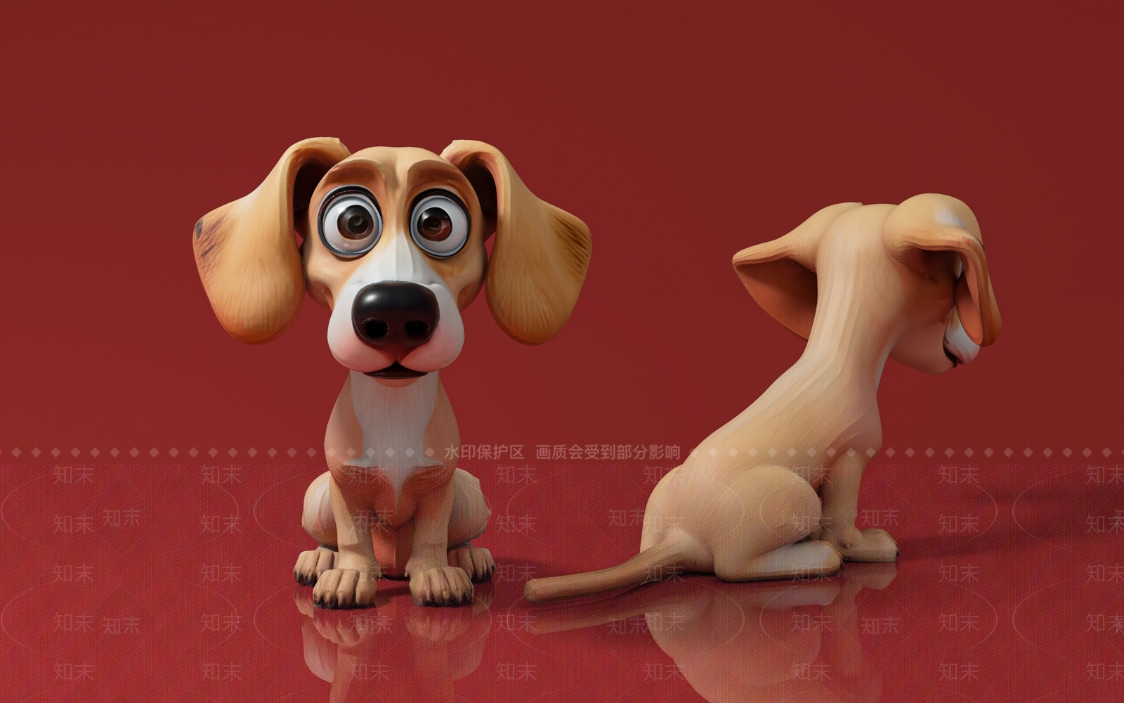 狗3D模型下载【ID:1195484731】