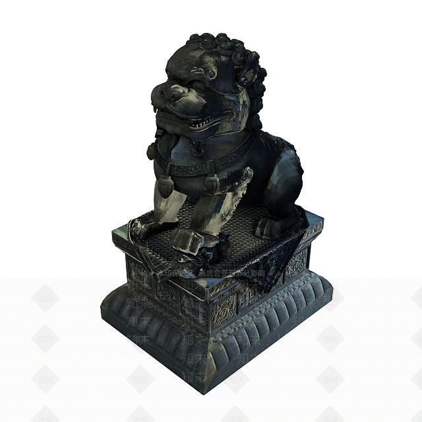 现代狮子3D模型下载【ID:1195485594】