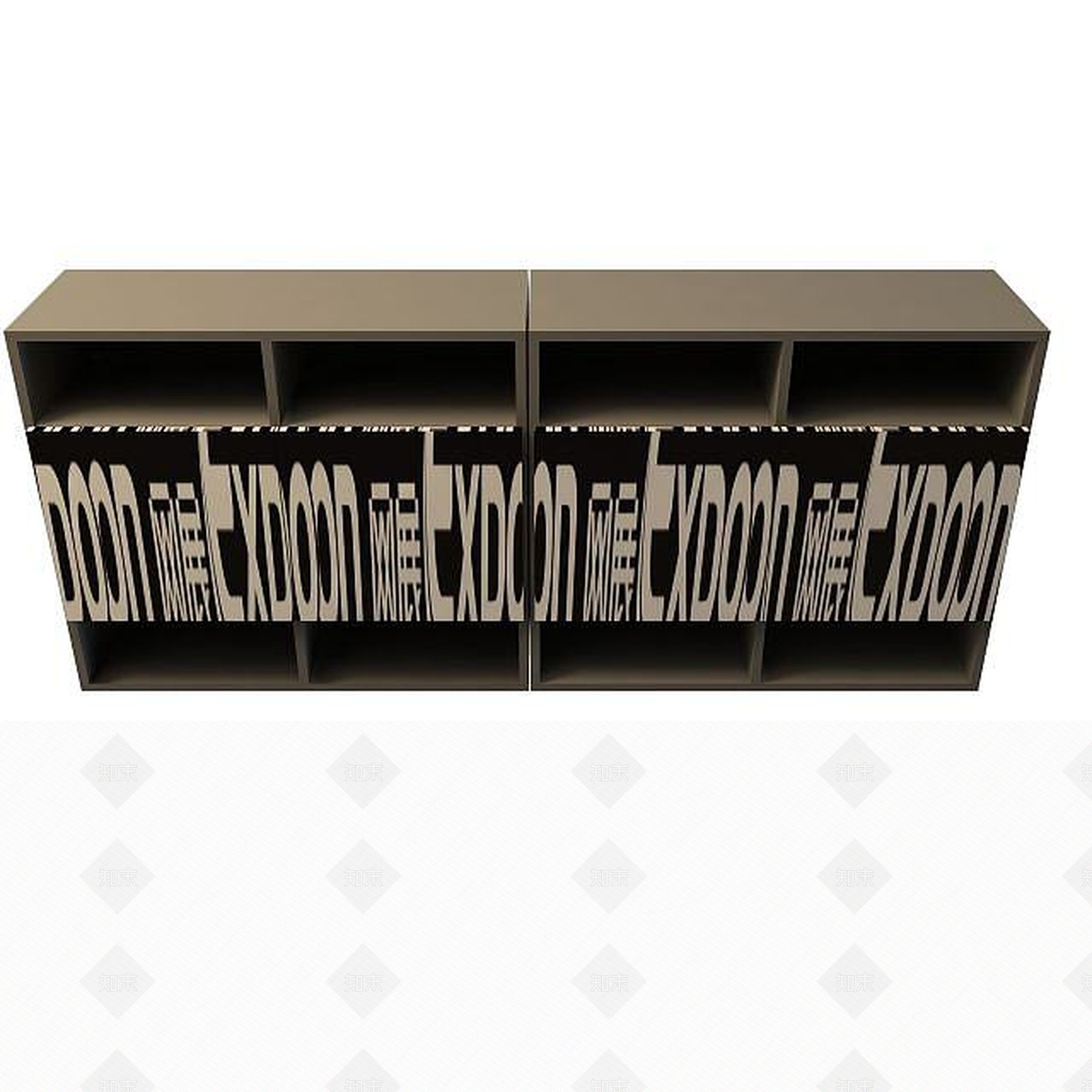 现代涂鸦边柜3D模型下载【ID:1195487224】