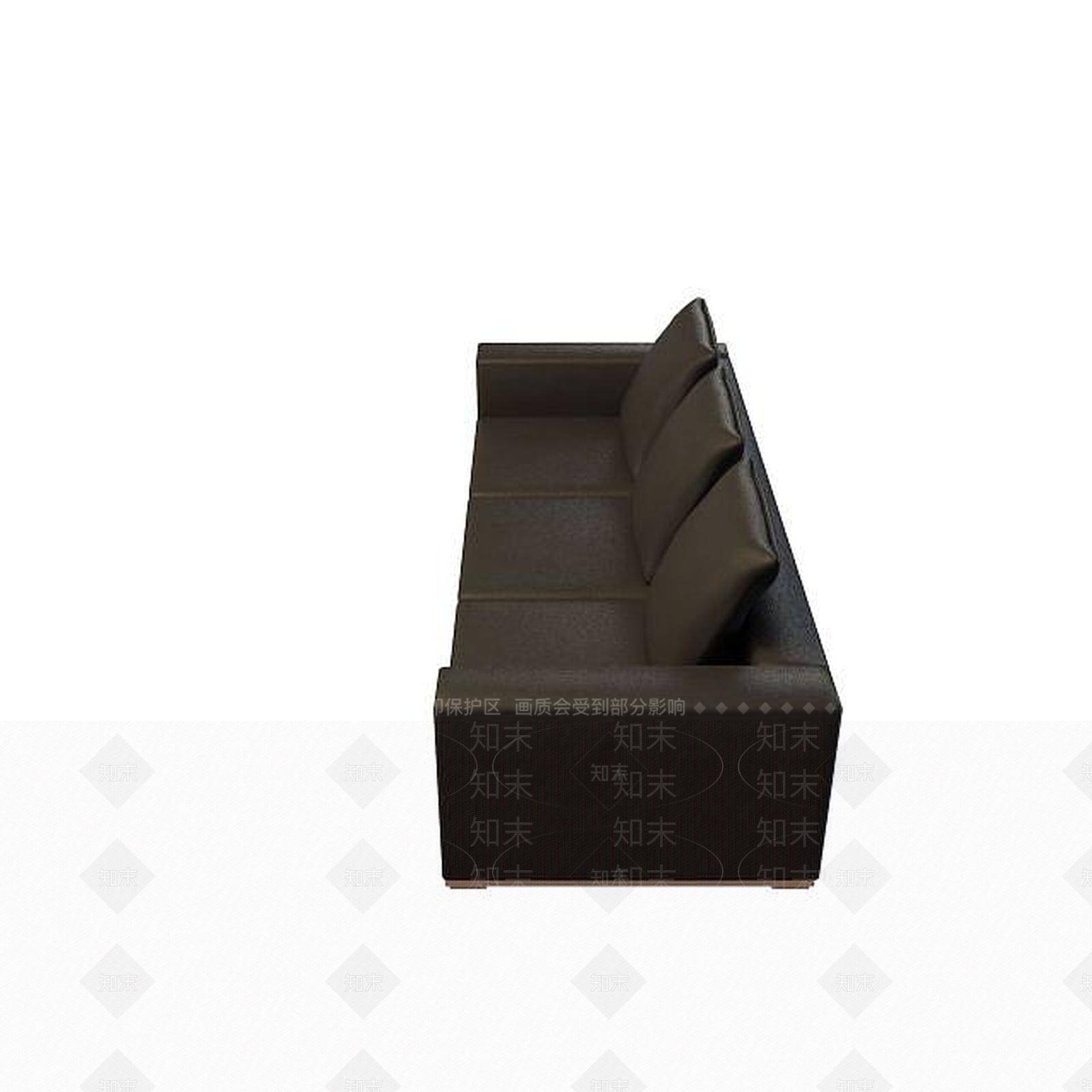 现代三人沙发3D模型下载【ID:1195487625】