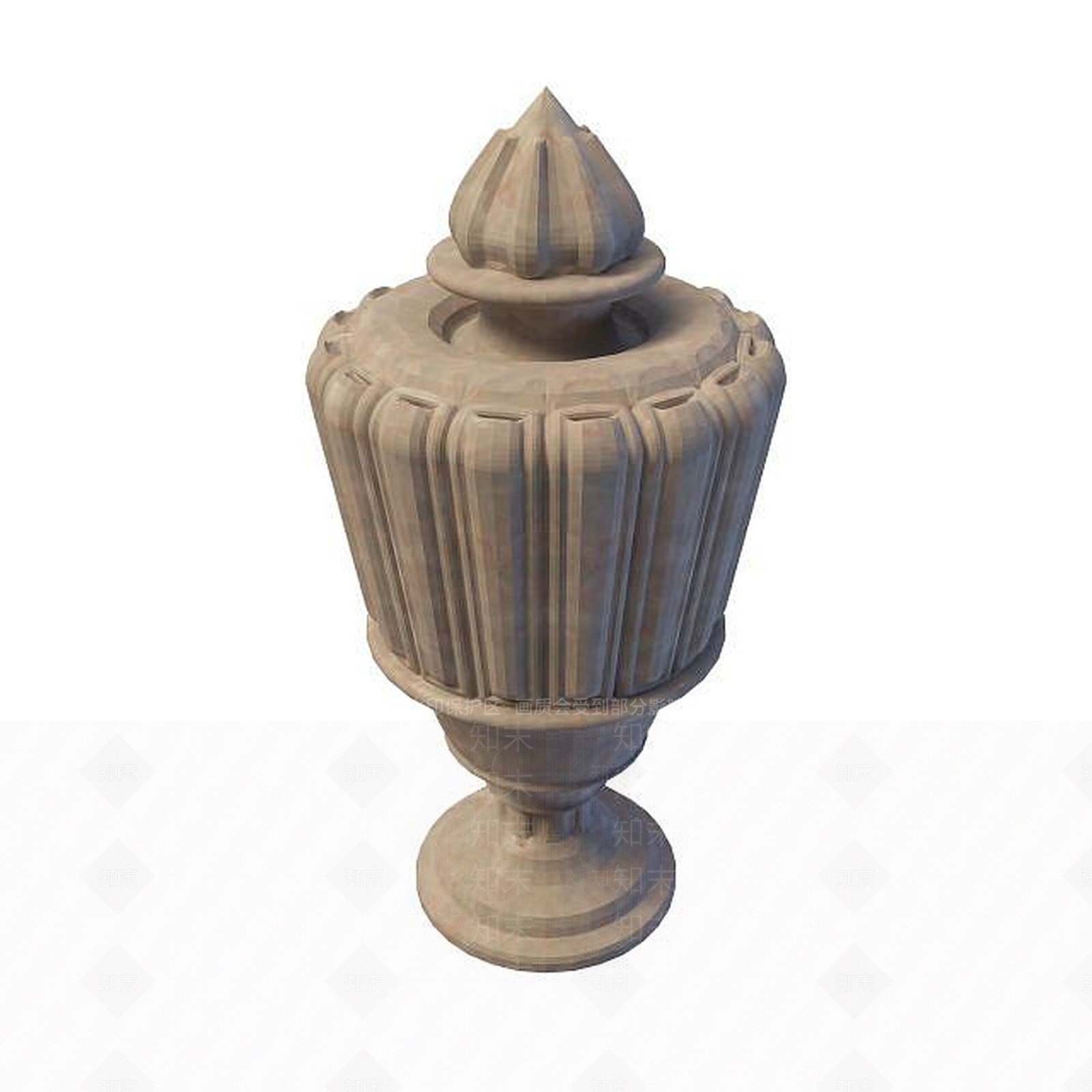 现代园林小品3D模型下载【ID:1195487678】