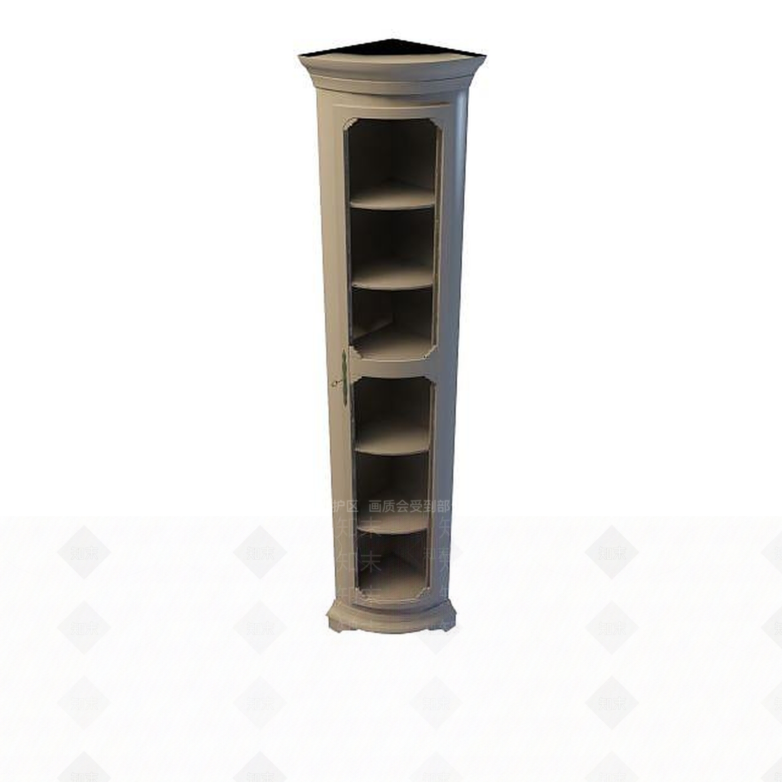 欧式古典欧式角柜3D模型下载【ID:1195487830】