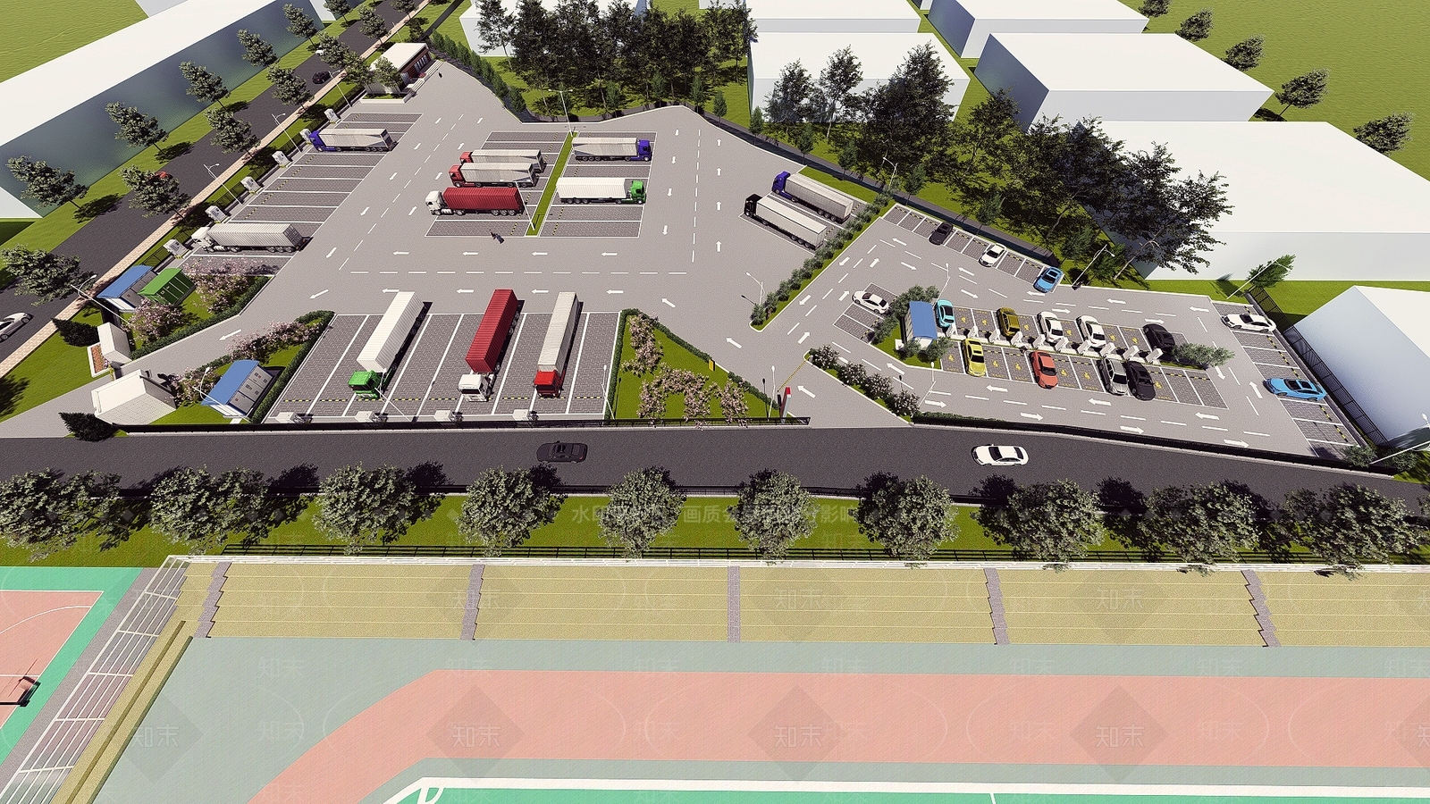 工程车SU模型下载【ID:1195488611】