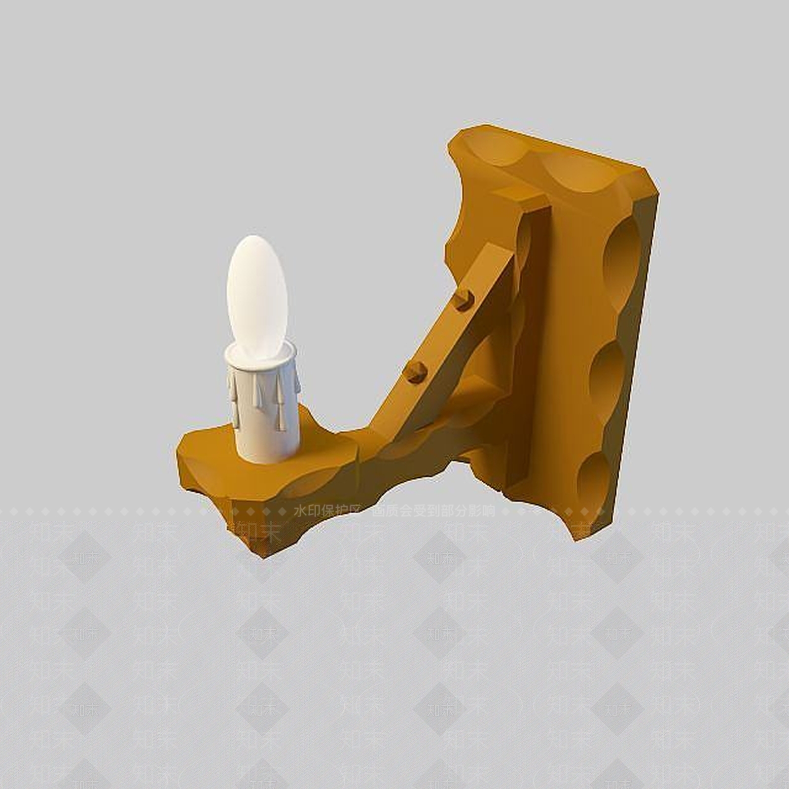 中式餐厅壁灯3D模型下载【ID:1195488982】
