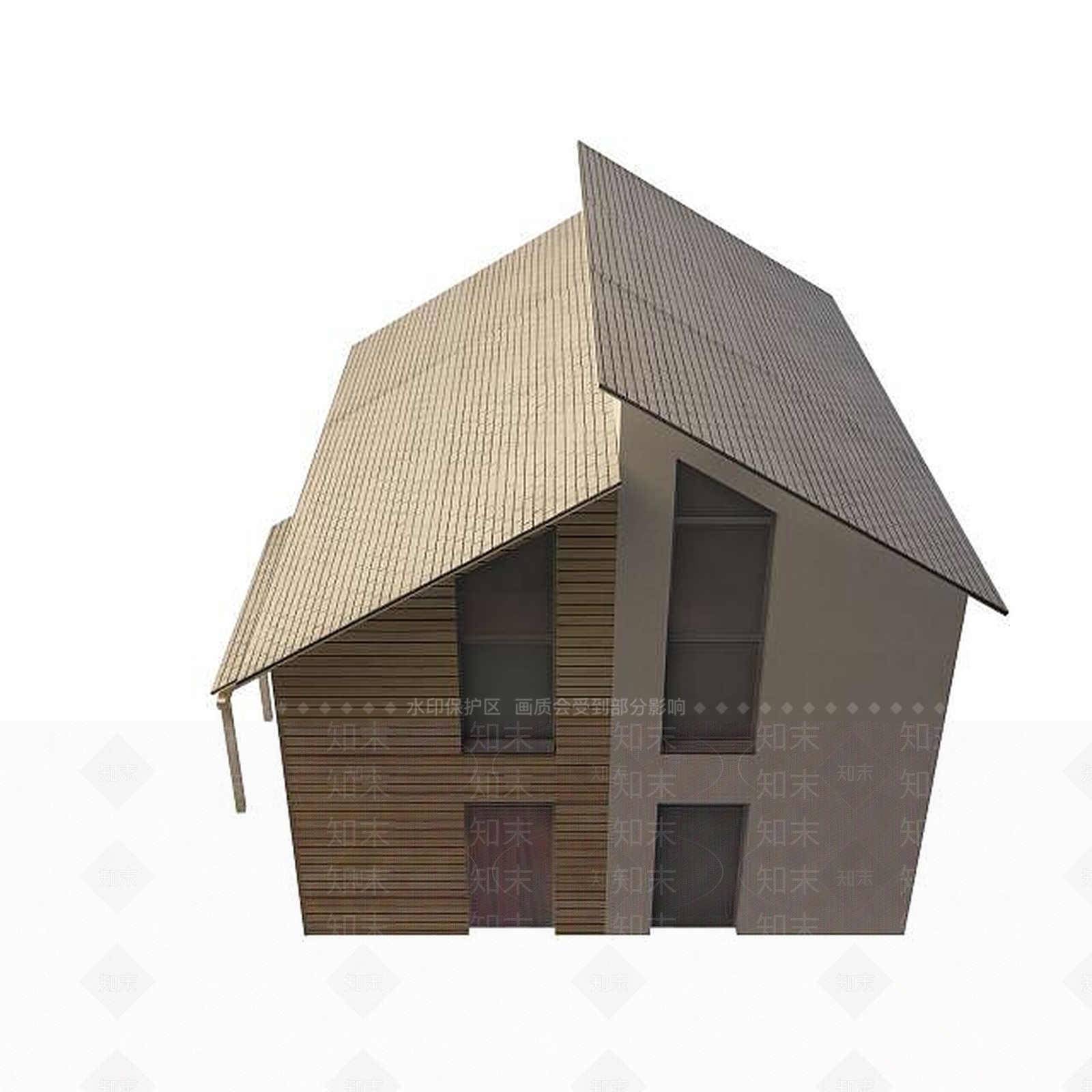现代楼3D模型下载【ID:1195489791】