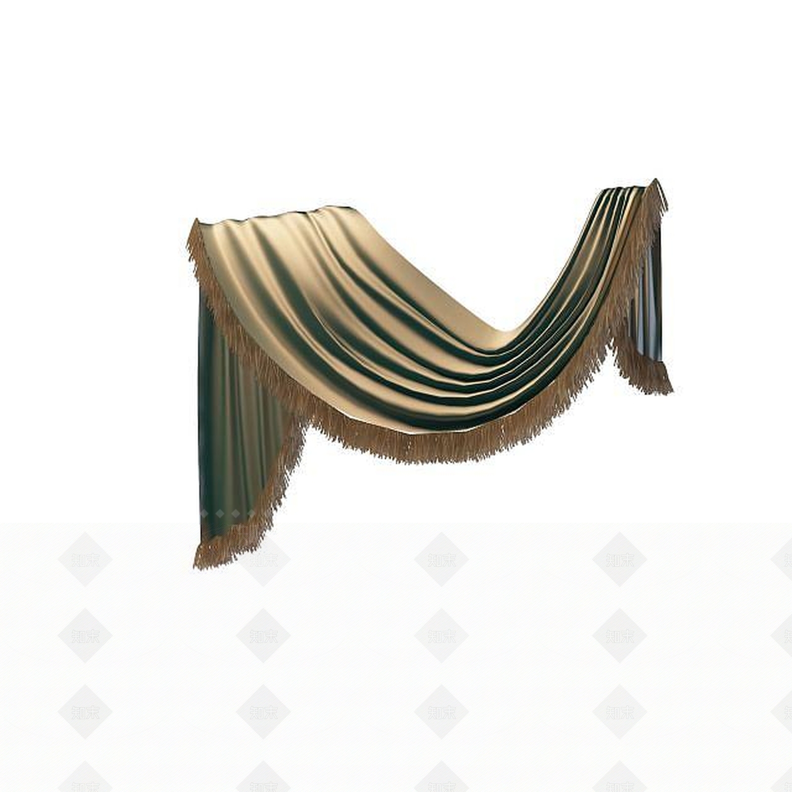 欧式古典欧式窗帘3D模型下载【ID:1195489911】