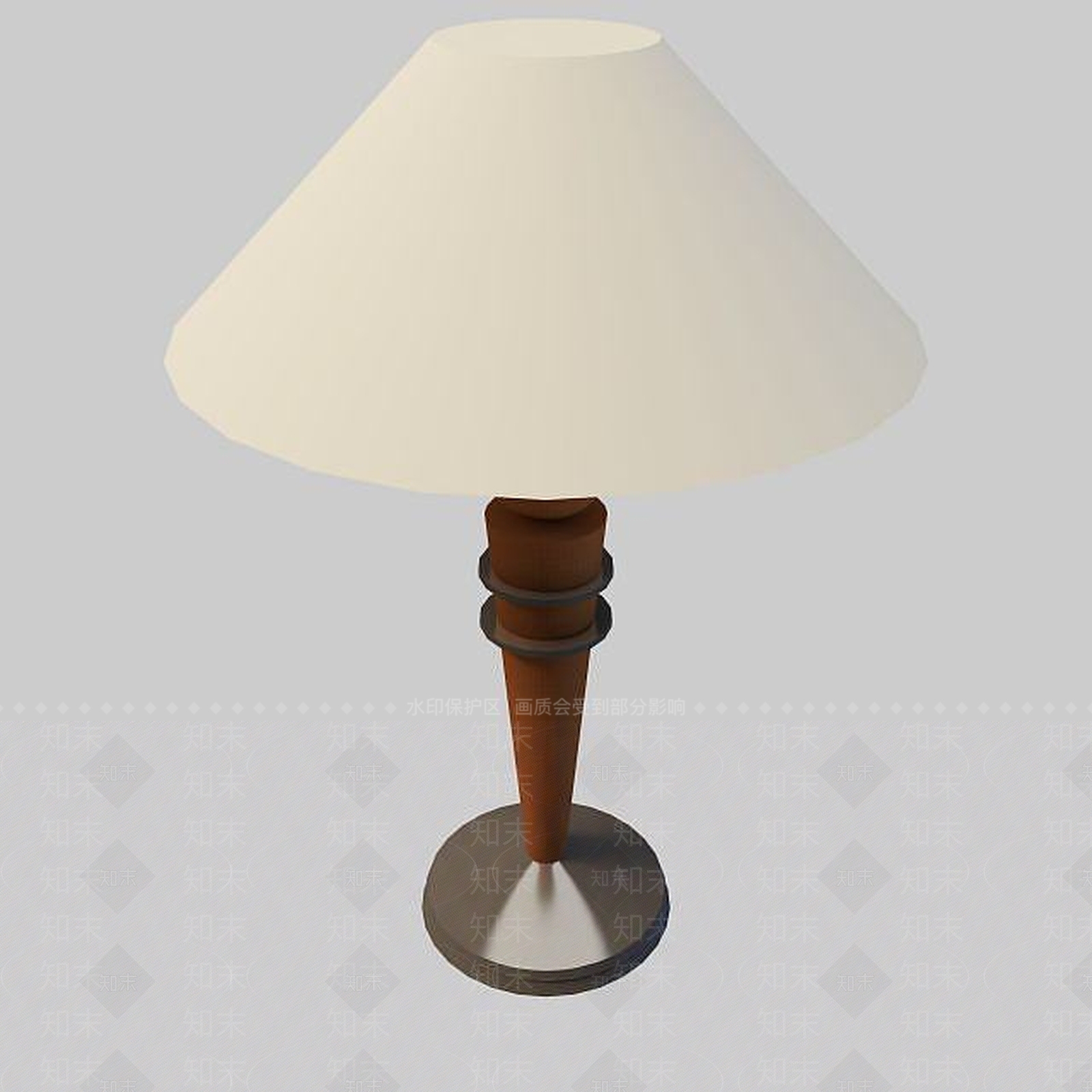 现代时尚台灯3D模型下载【ID:1195489943】