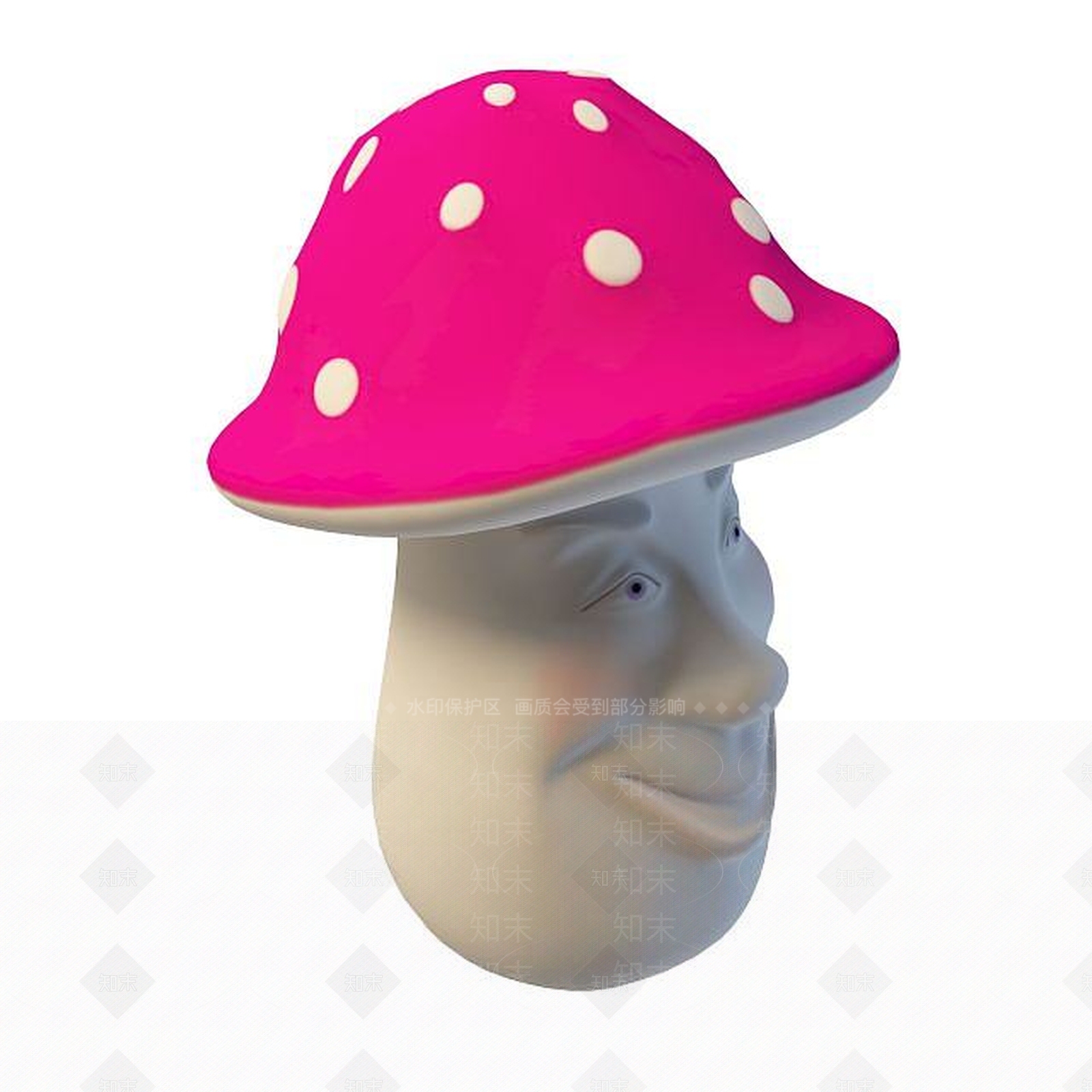 现代雕塑3D模型下载【ID:1195490469】