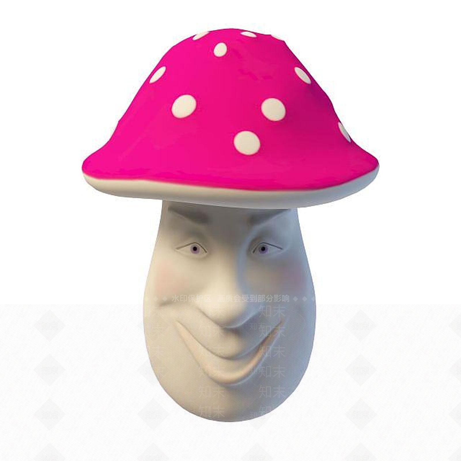 现代雕塑3D模型下载【ID:1195490469】