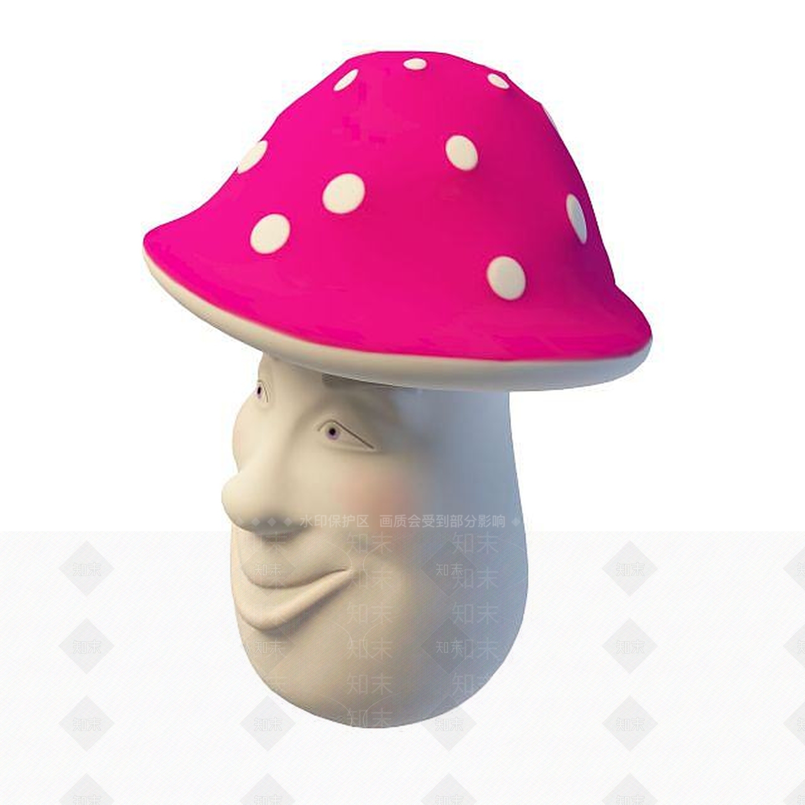 现代雕塑3D模型下载【ID:1195490469】