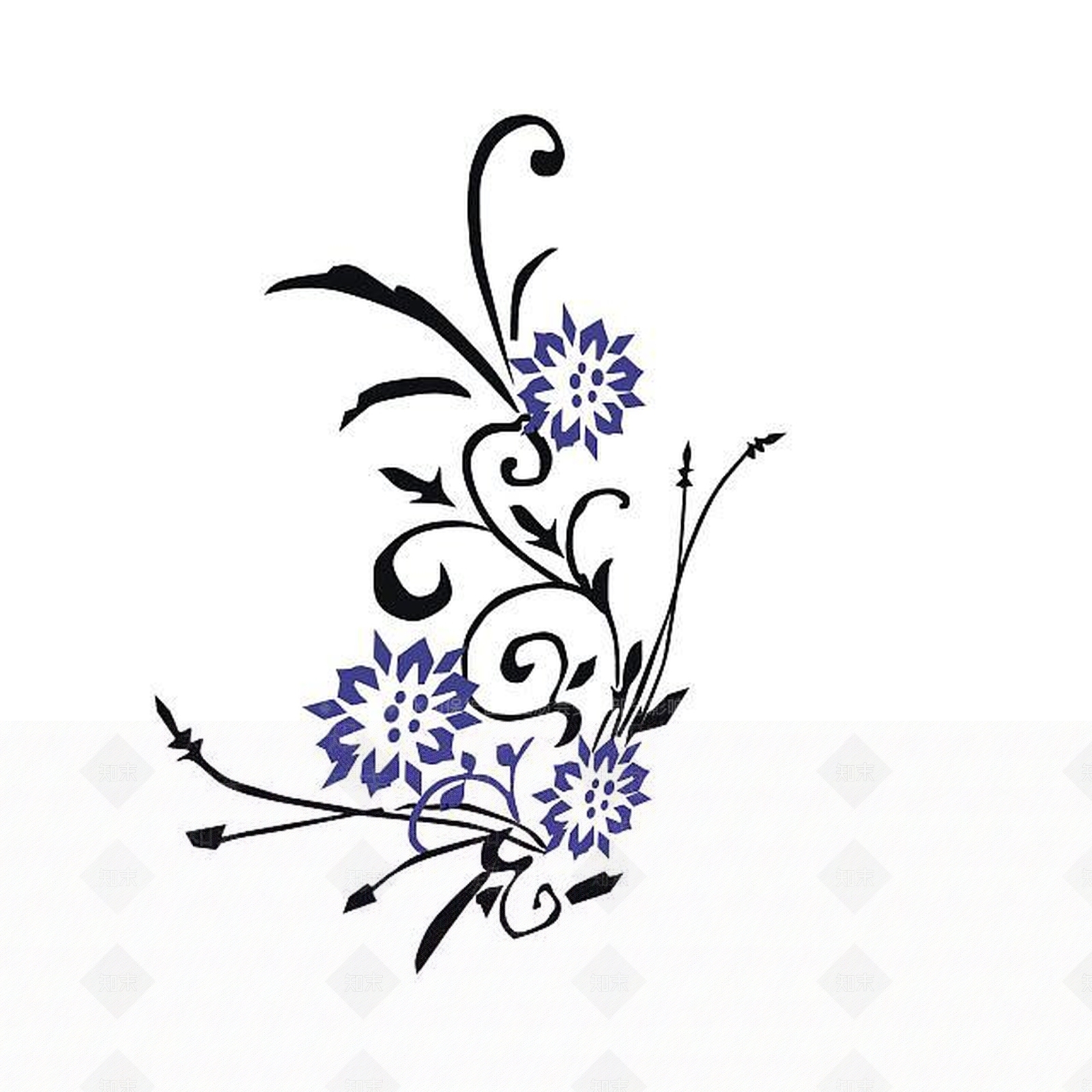 现代花纹3D模型下载【ID:1195490798】