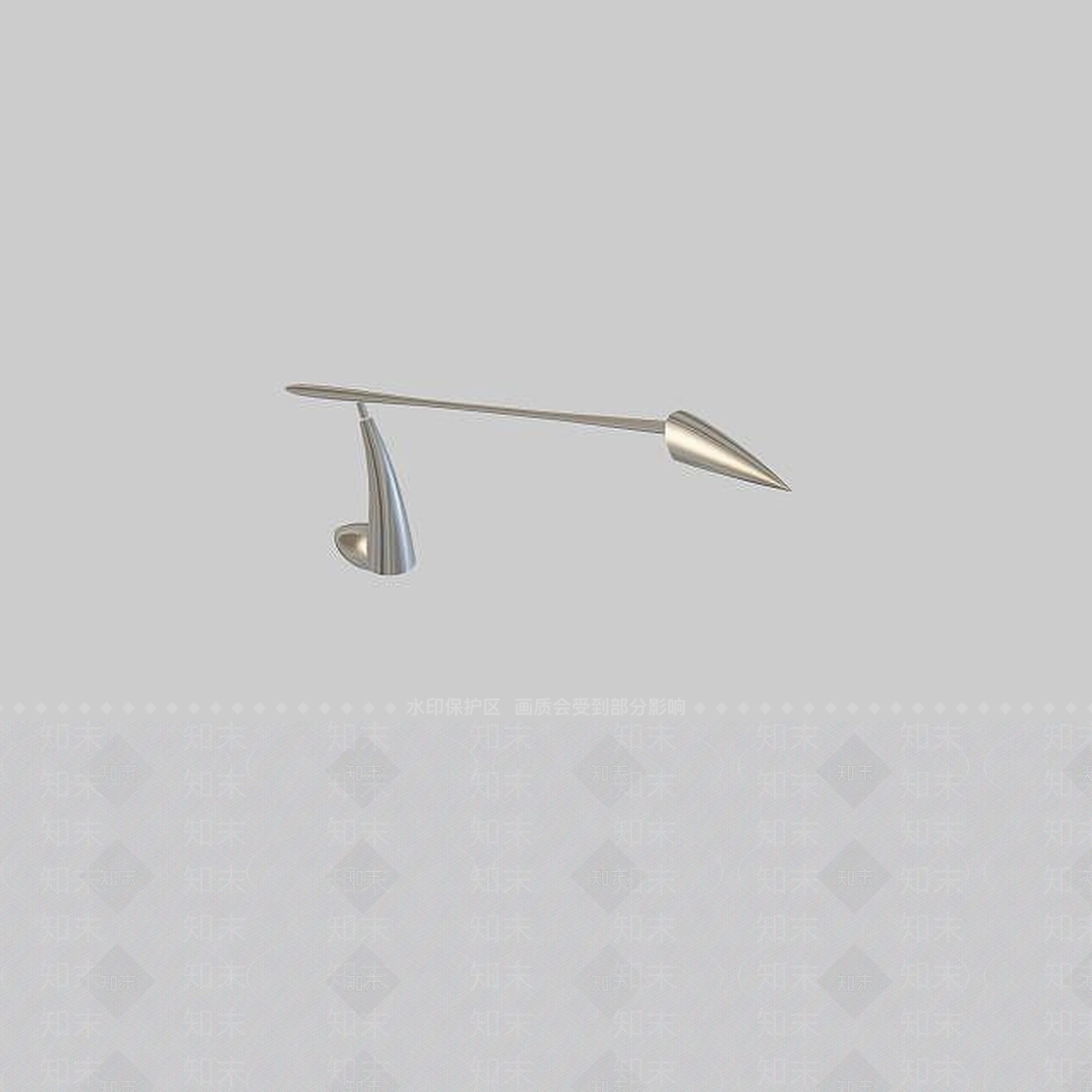现代卧室台灯3D模型下载【ID:1195491769】