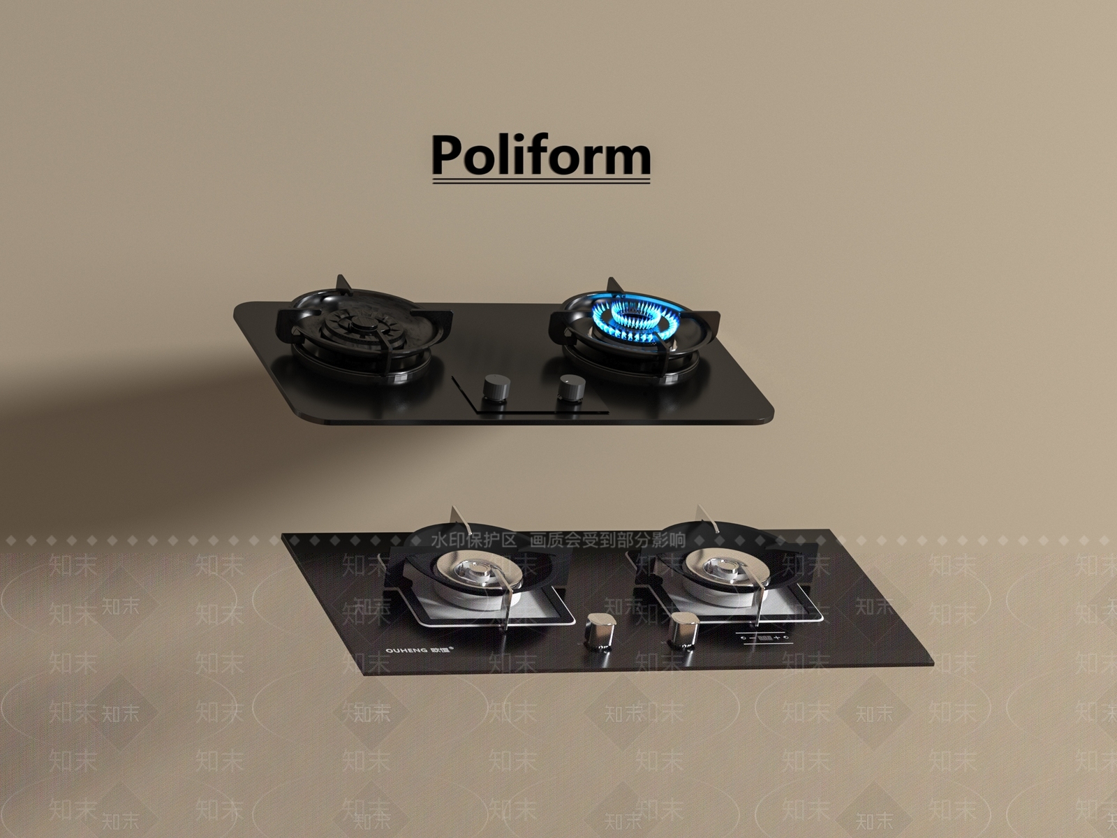 灶台SU模型下载【ID:1195493993】