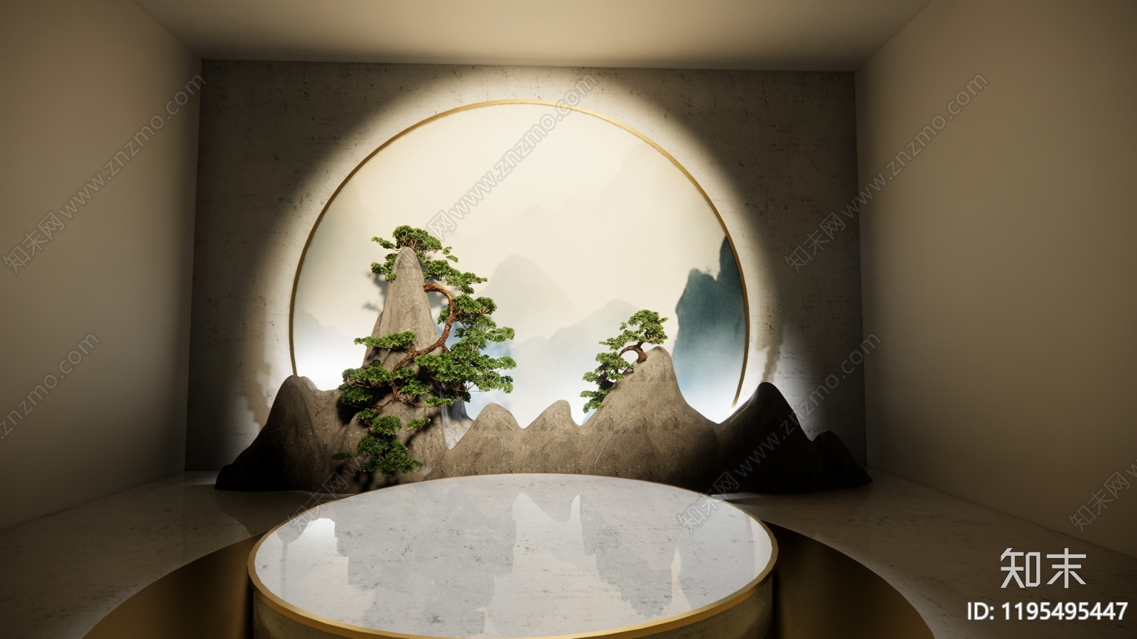 现代轻奢文创展台SU模型下载【ID:1195495447】