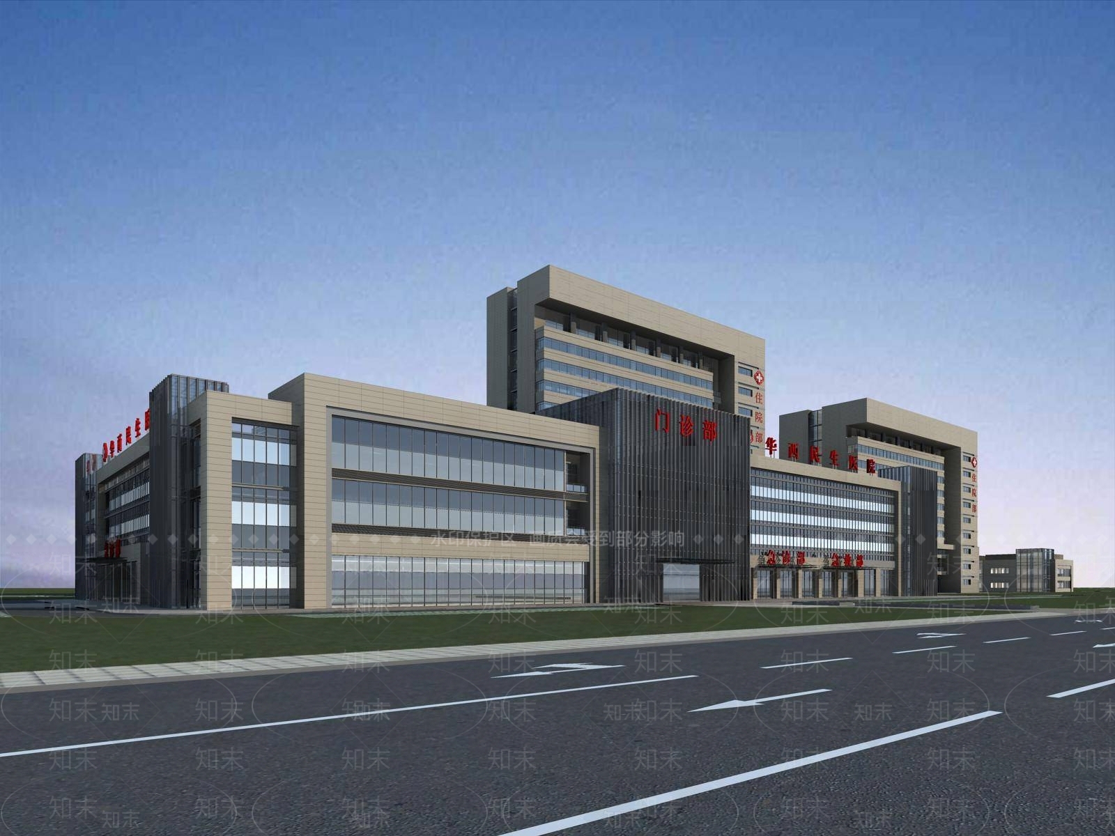 现代其他公共建筑3D模型下载【ID:1195511004】