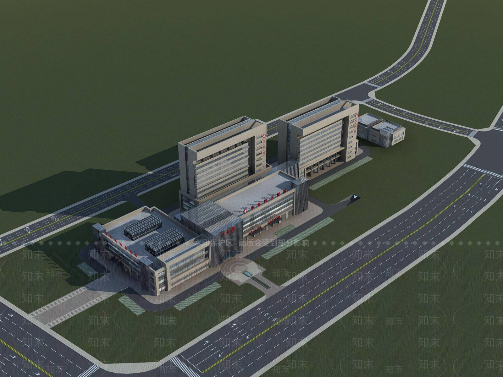 现代其他公共建筑3D模型下载【ID:1195511004】