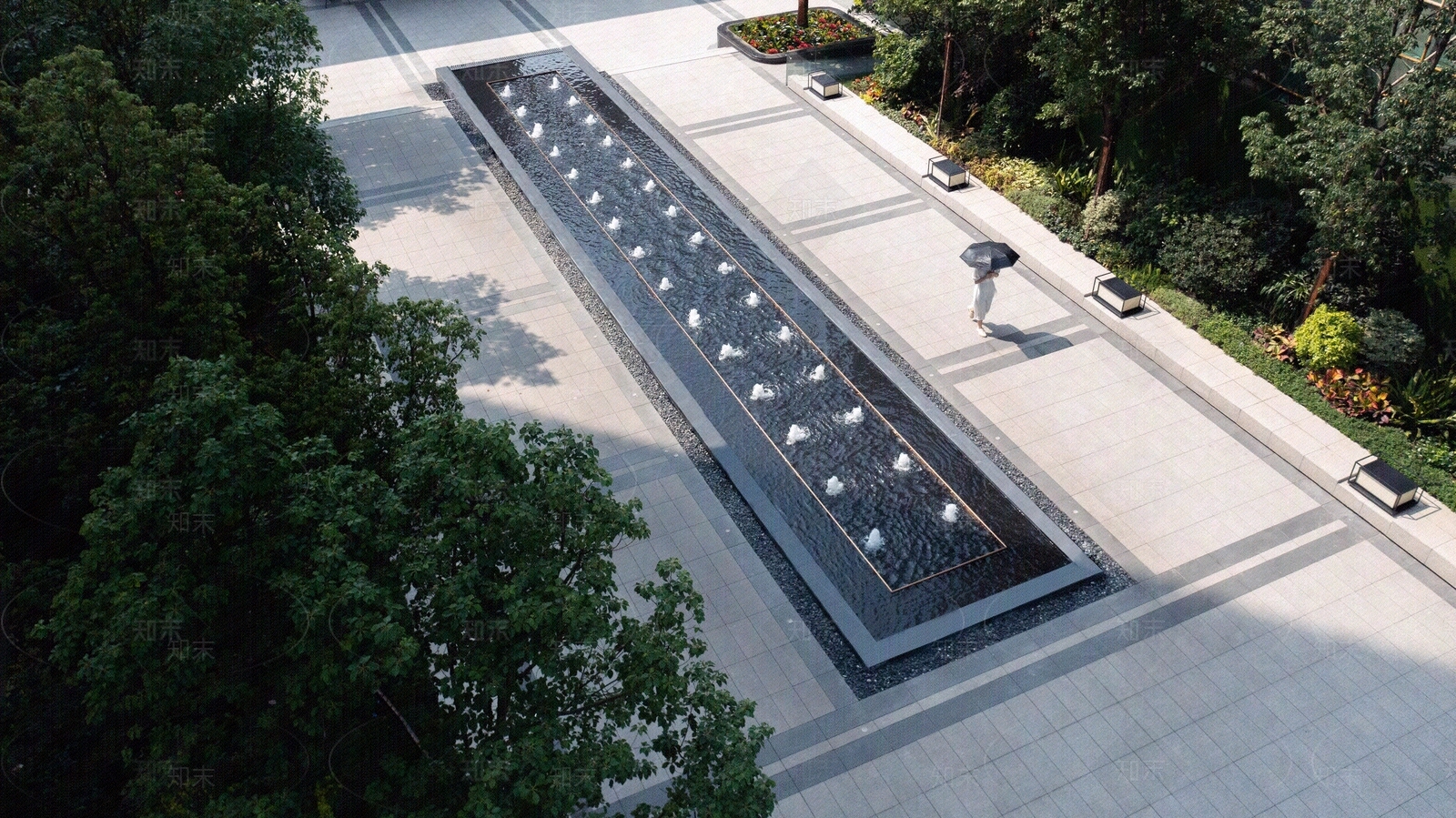小区外景高清贴图材质