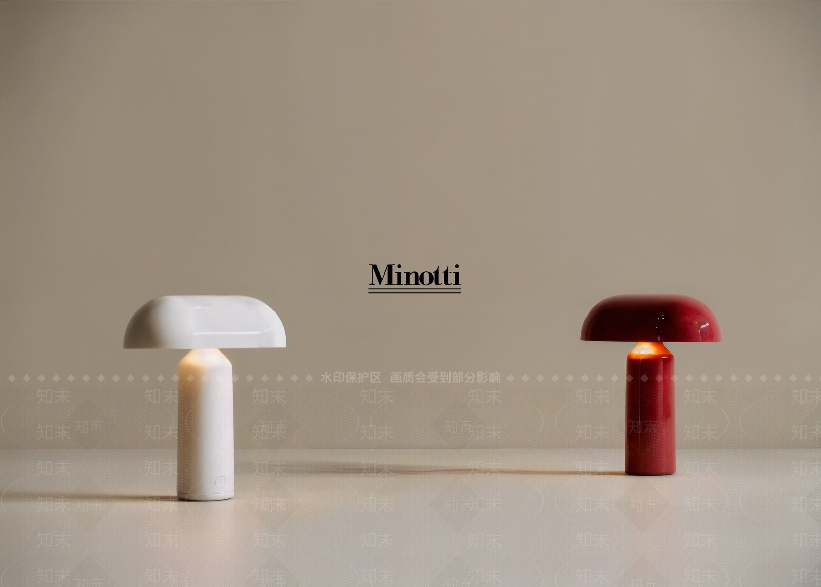 中古侘寂台灯SU模型下载【ID:1195514765】