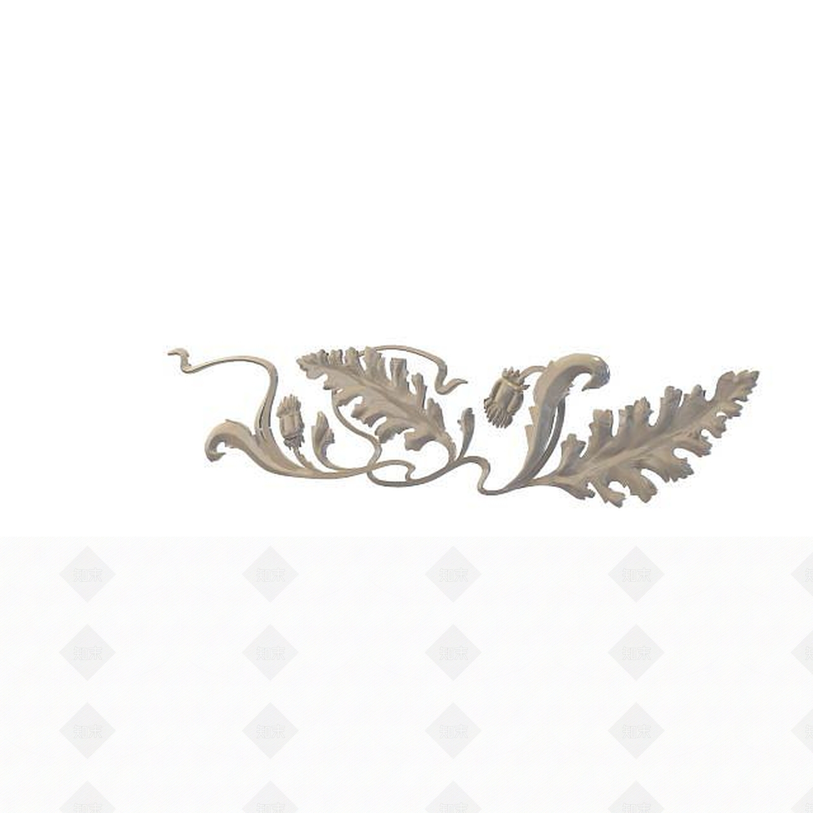 现代花纹3D模型下载【ID:1195517747】