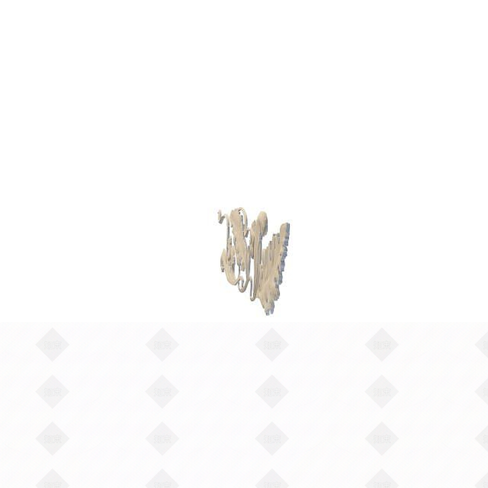 现代花纹3D模型下载【ID:1195517747】