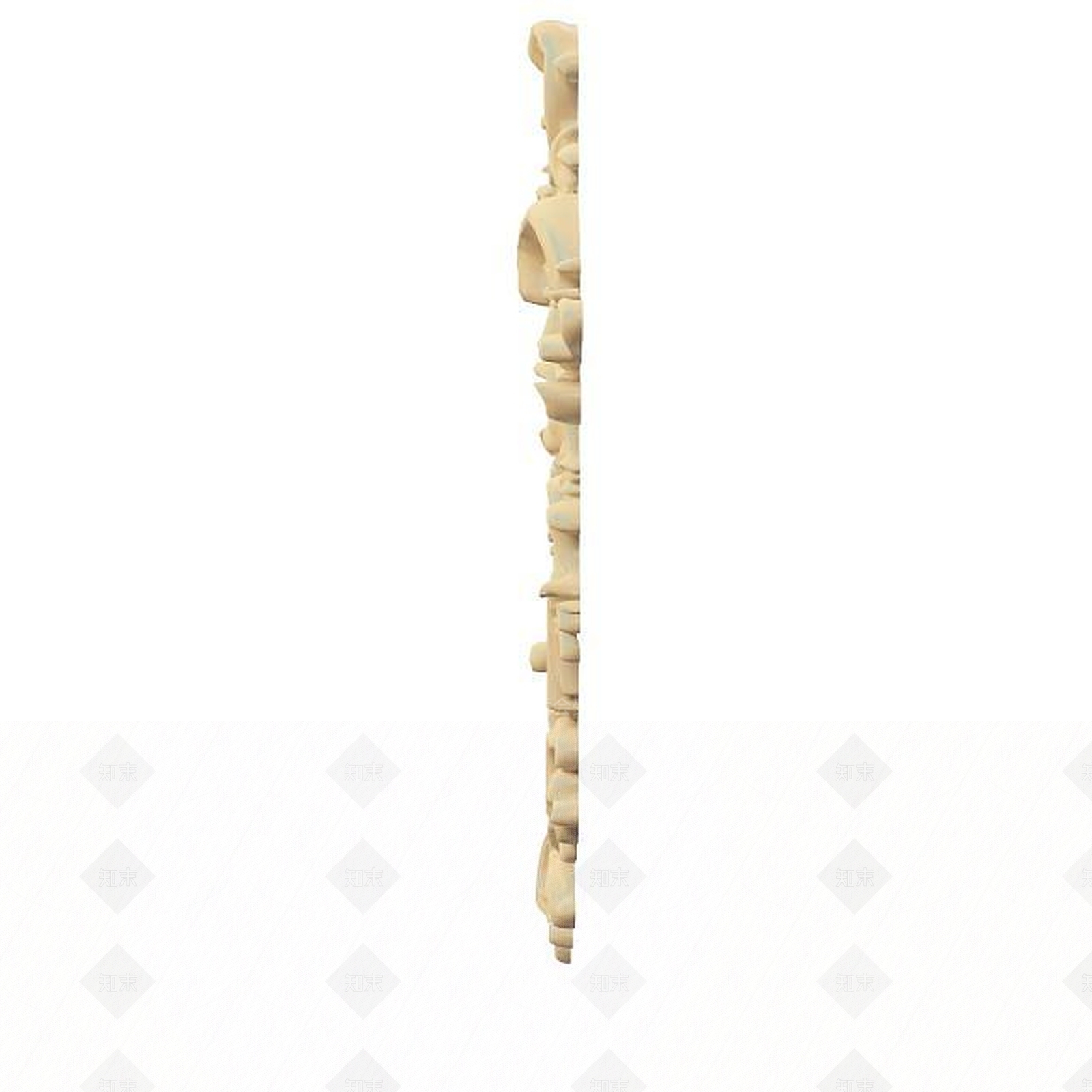欧式古典欧式镜子3D模型下载【ID:1195518339】
