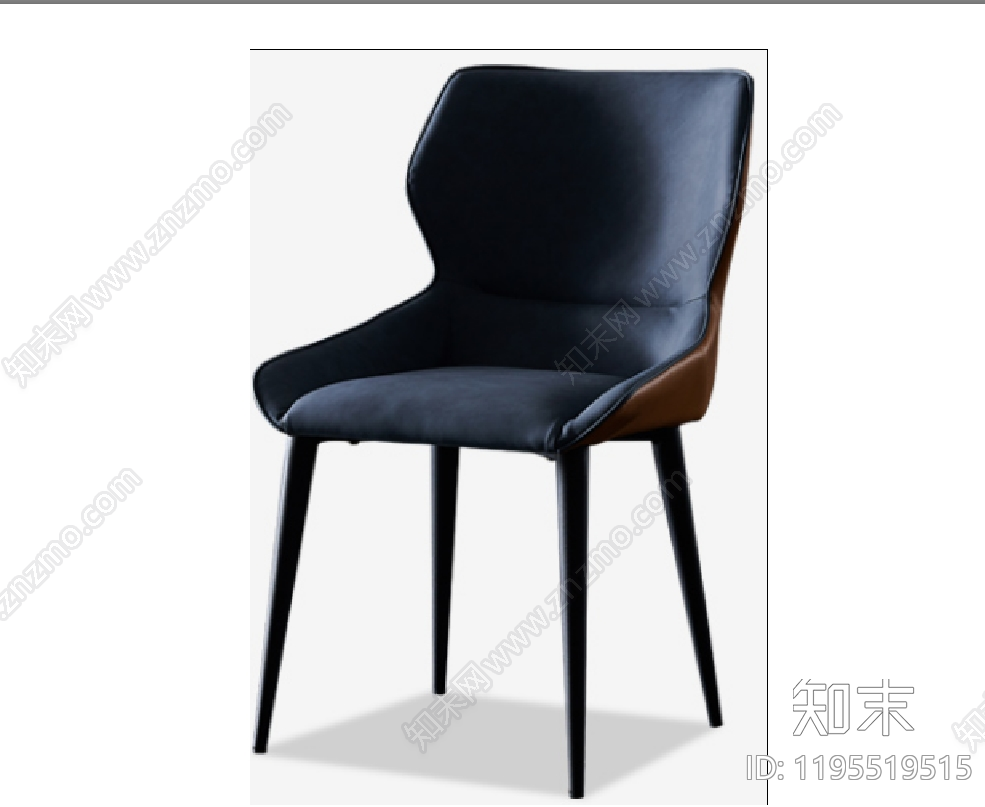 意式椅子施工图下载【ID:1195519515】