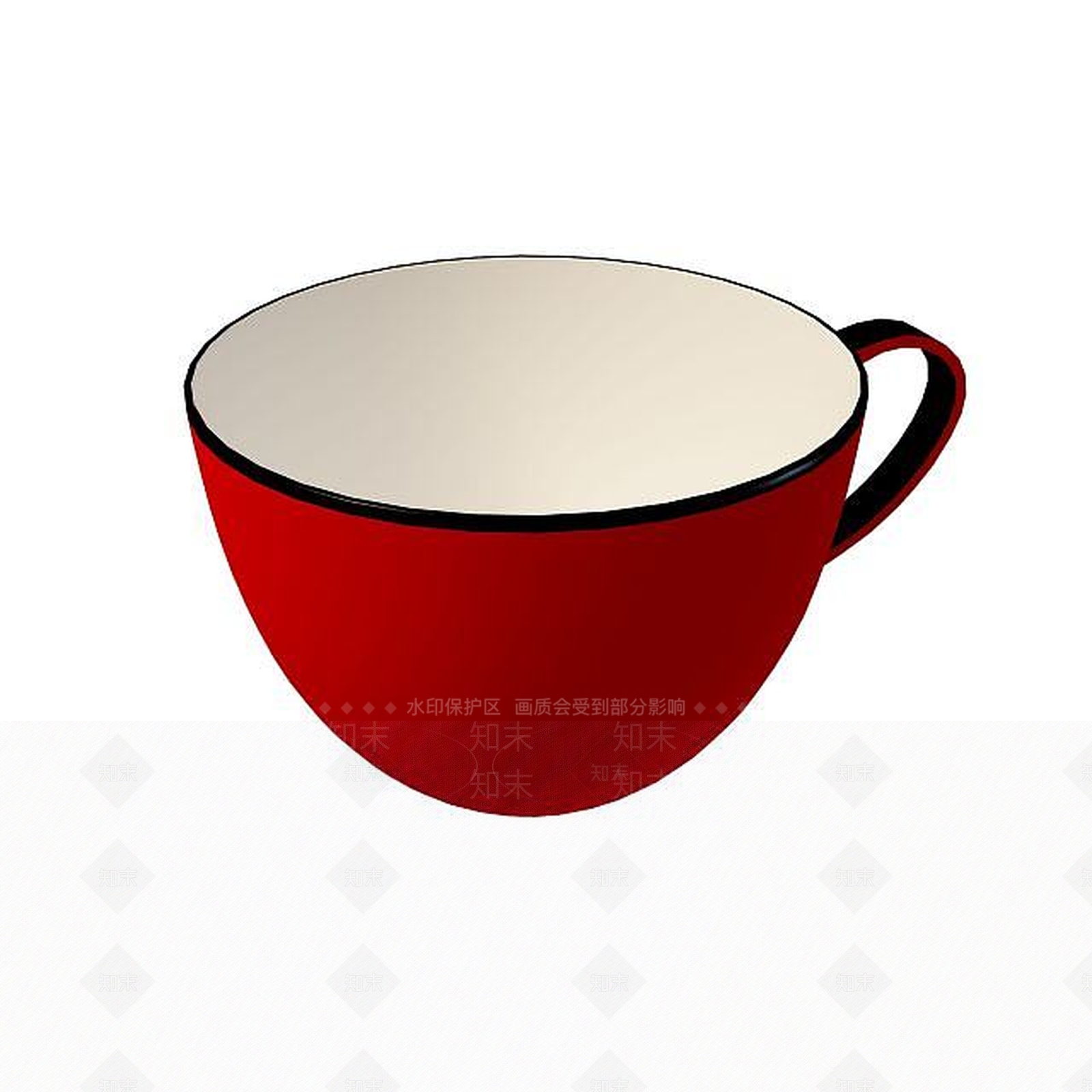 现代杯子3D模型下载【ID:1195519554】