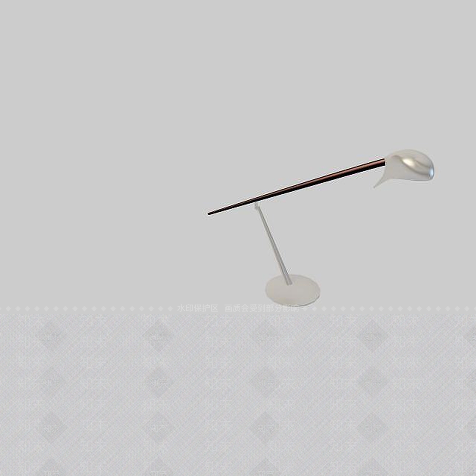 现代卧室台灯3D模型下载【ID:1195519902】