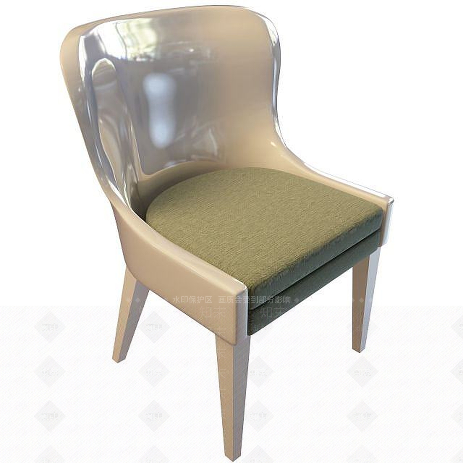 现代椅子3D模型下载【ID:1195521202】