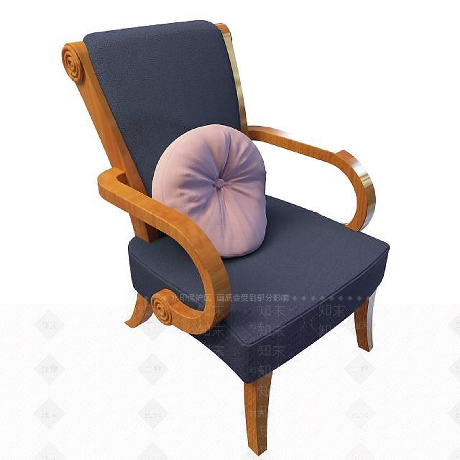 现代椅子3D模型下载【ID:1195522071】