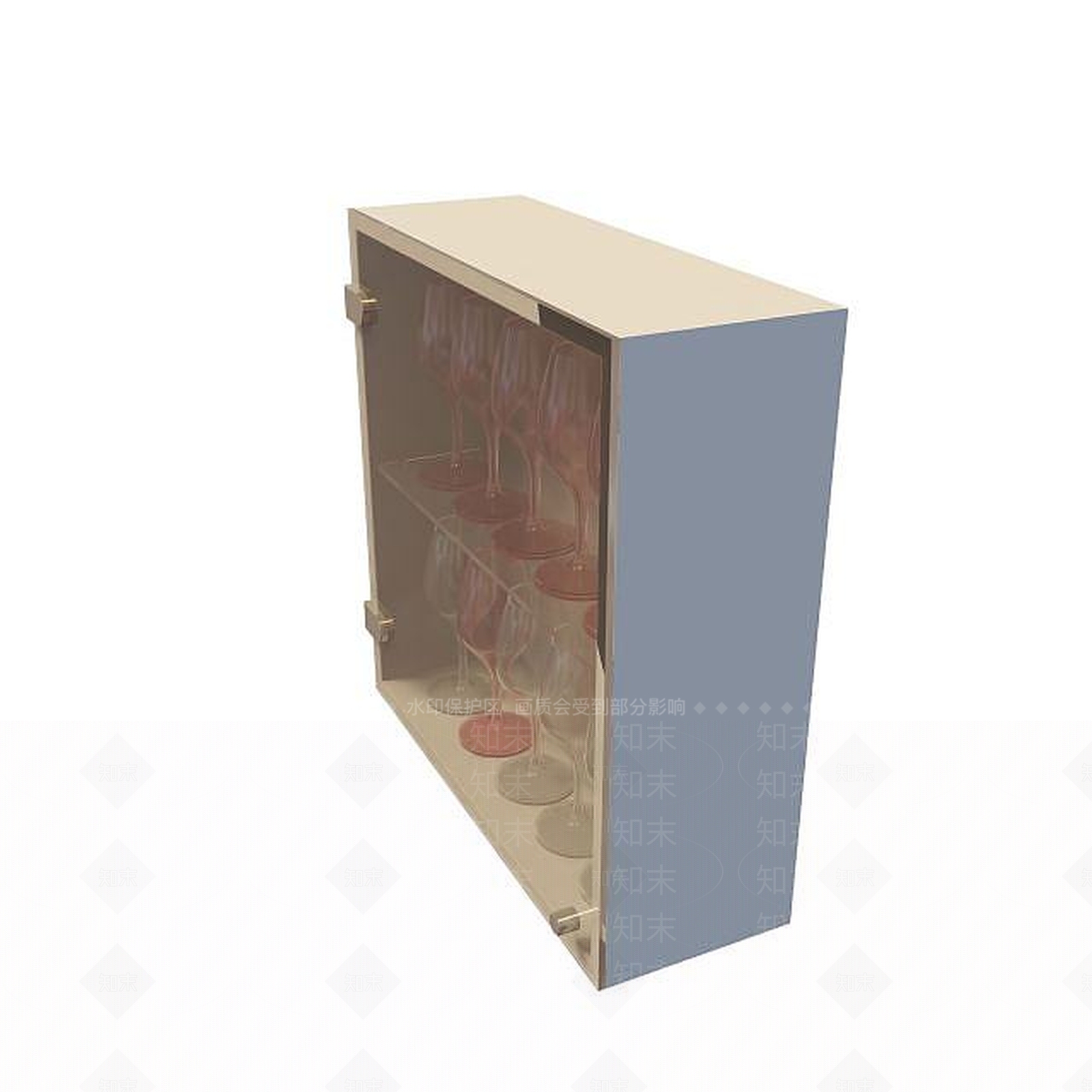 现代厨柜3D模型下载【ID:1195523551】