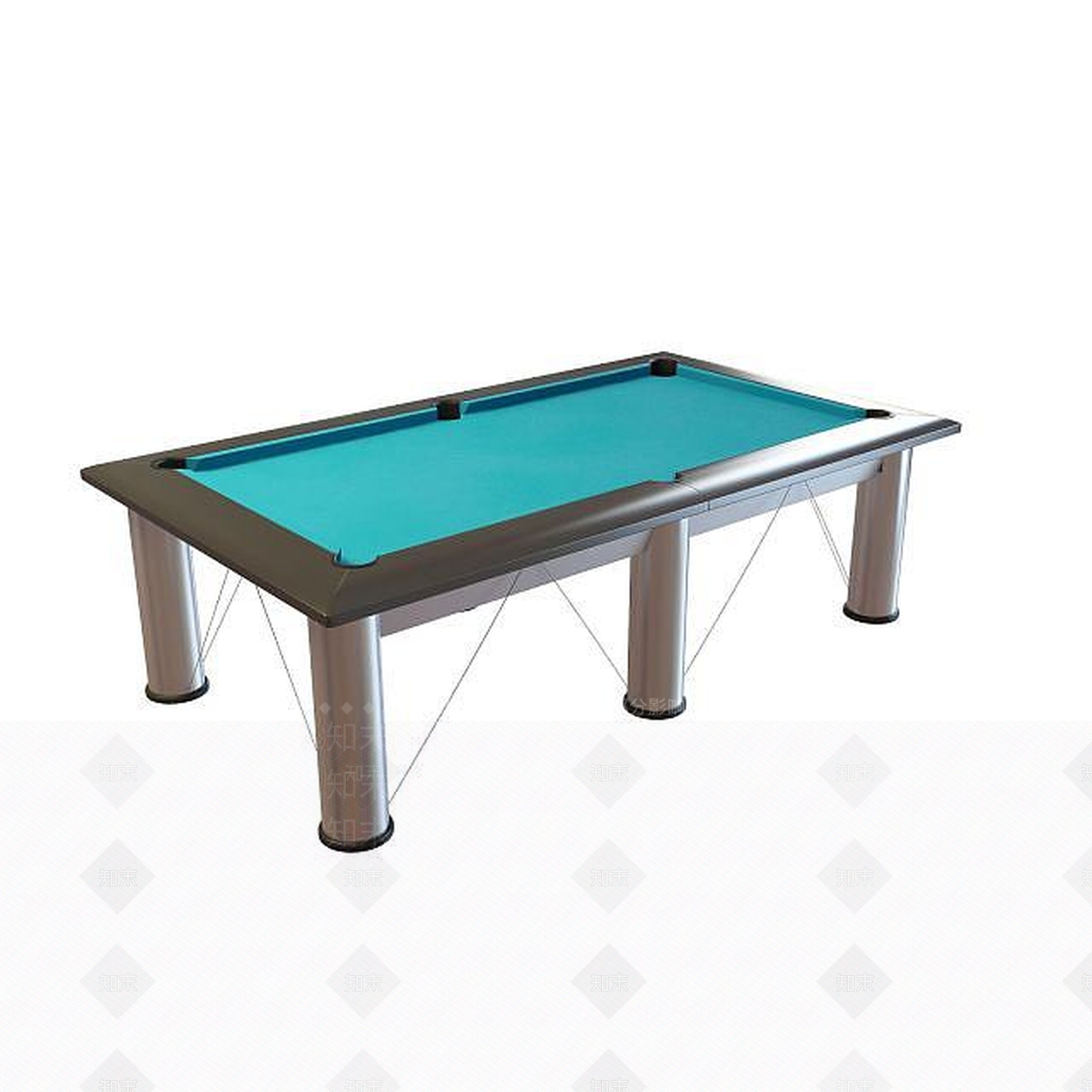 现代桌球台子3D模型下载【ID:1195524001】