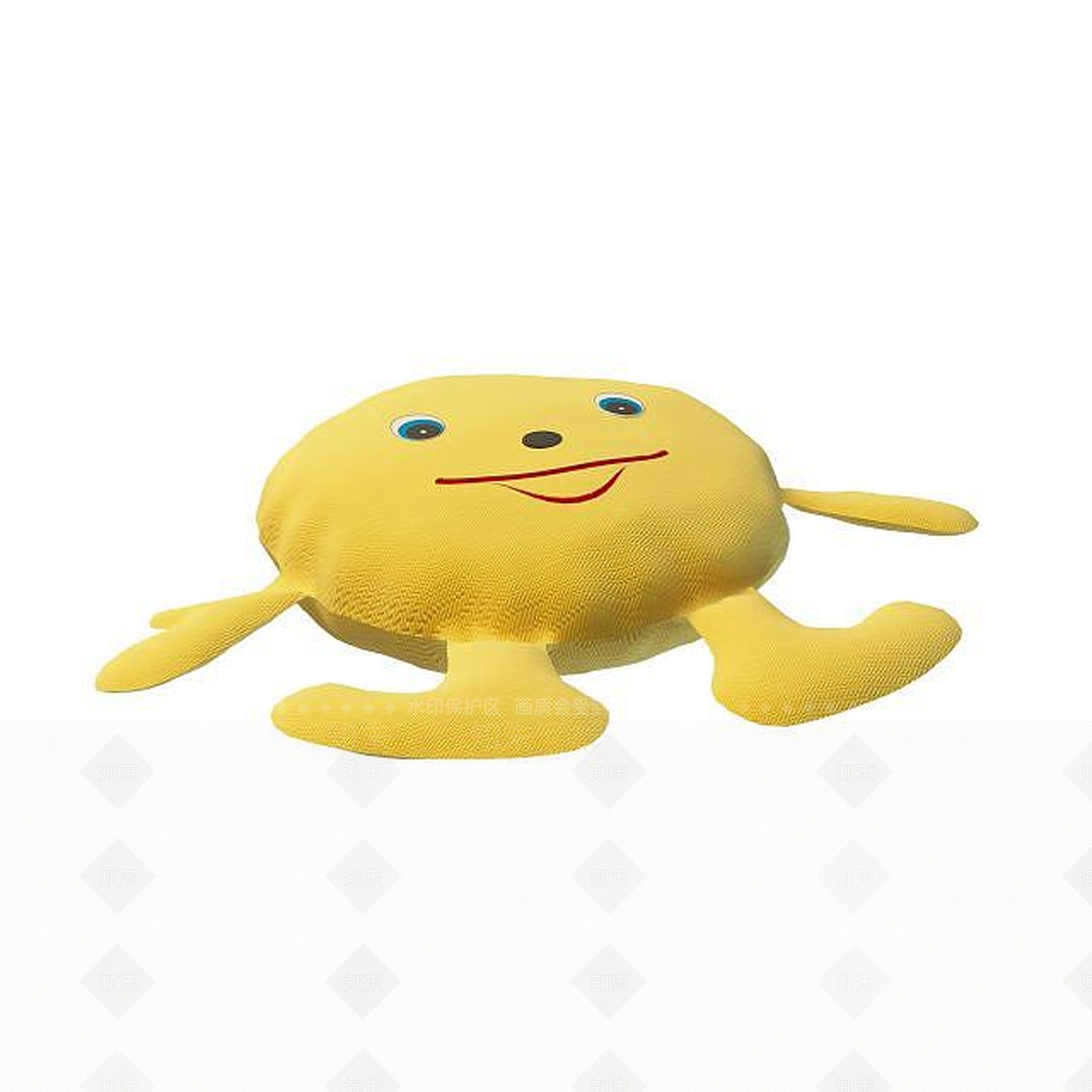 现代小动物抱枕3D模型下载【ID:1195524145】