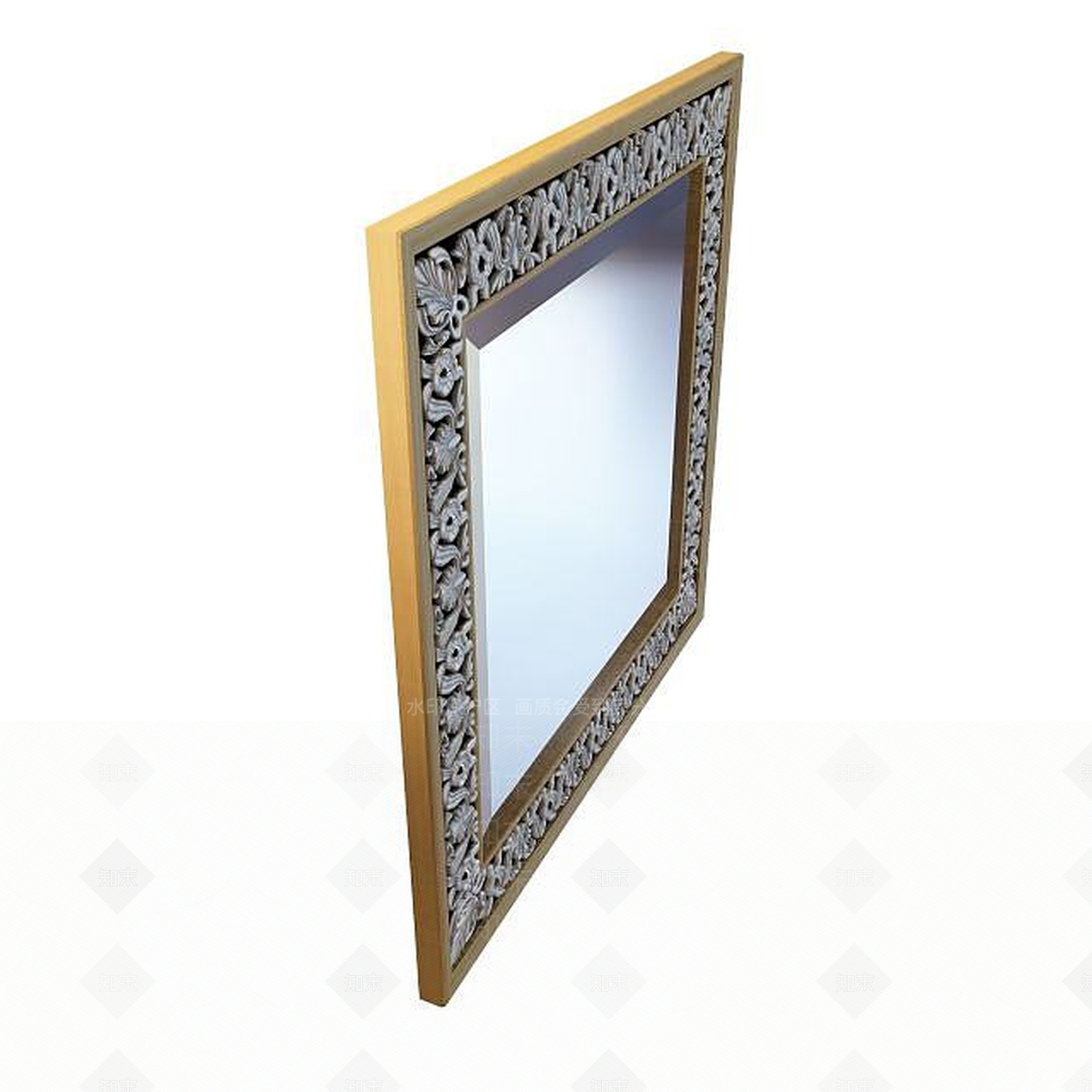 现代镜子3D模型下载【ID:1195524229】