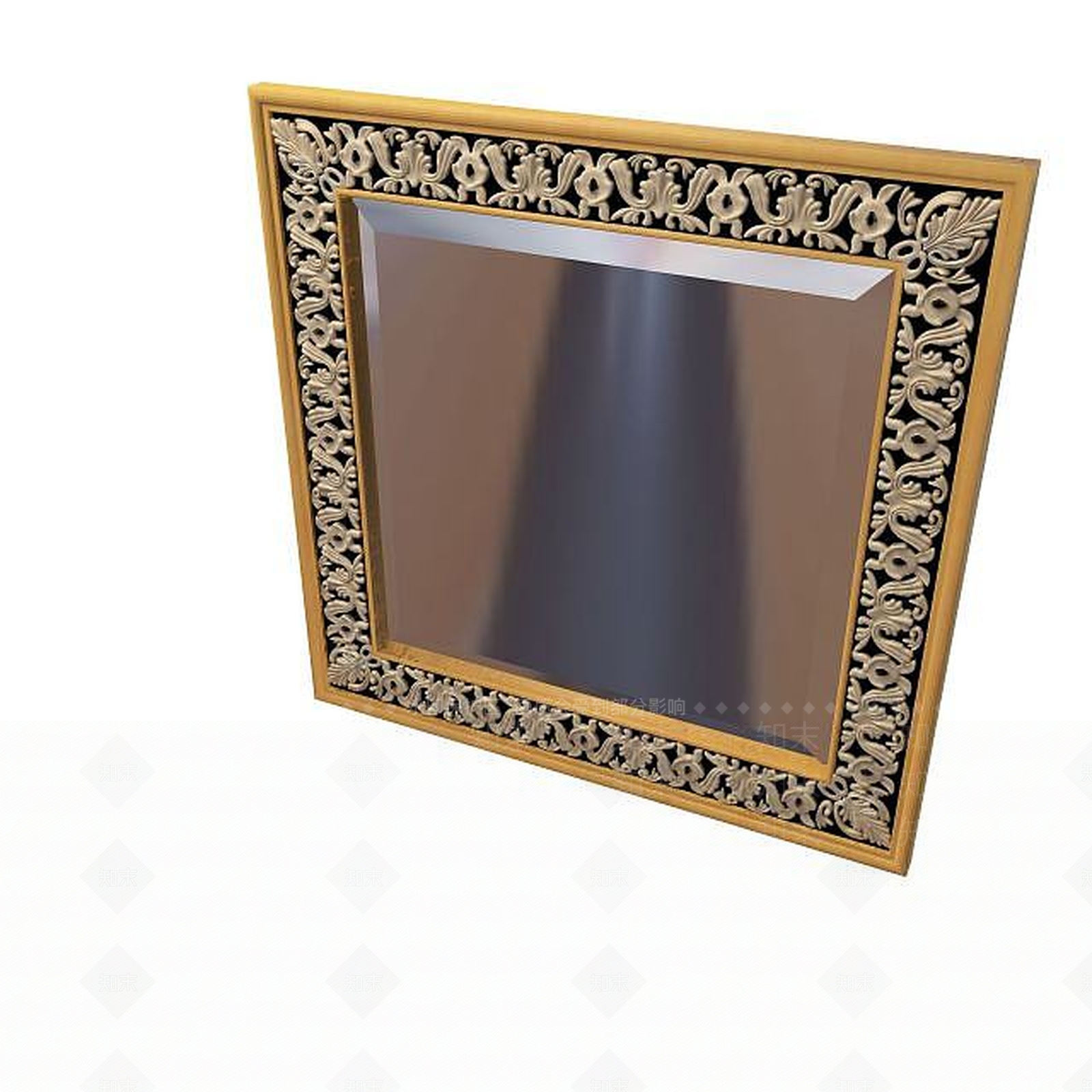 现代镜子3D模型下载【ID:1195524229】