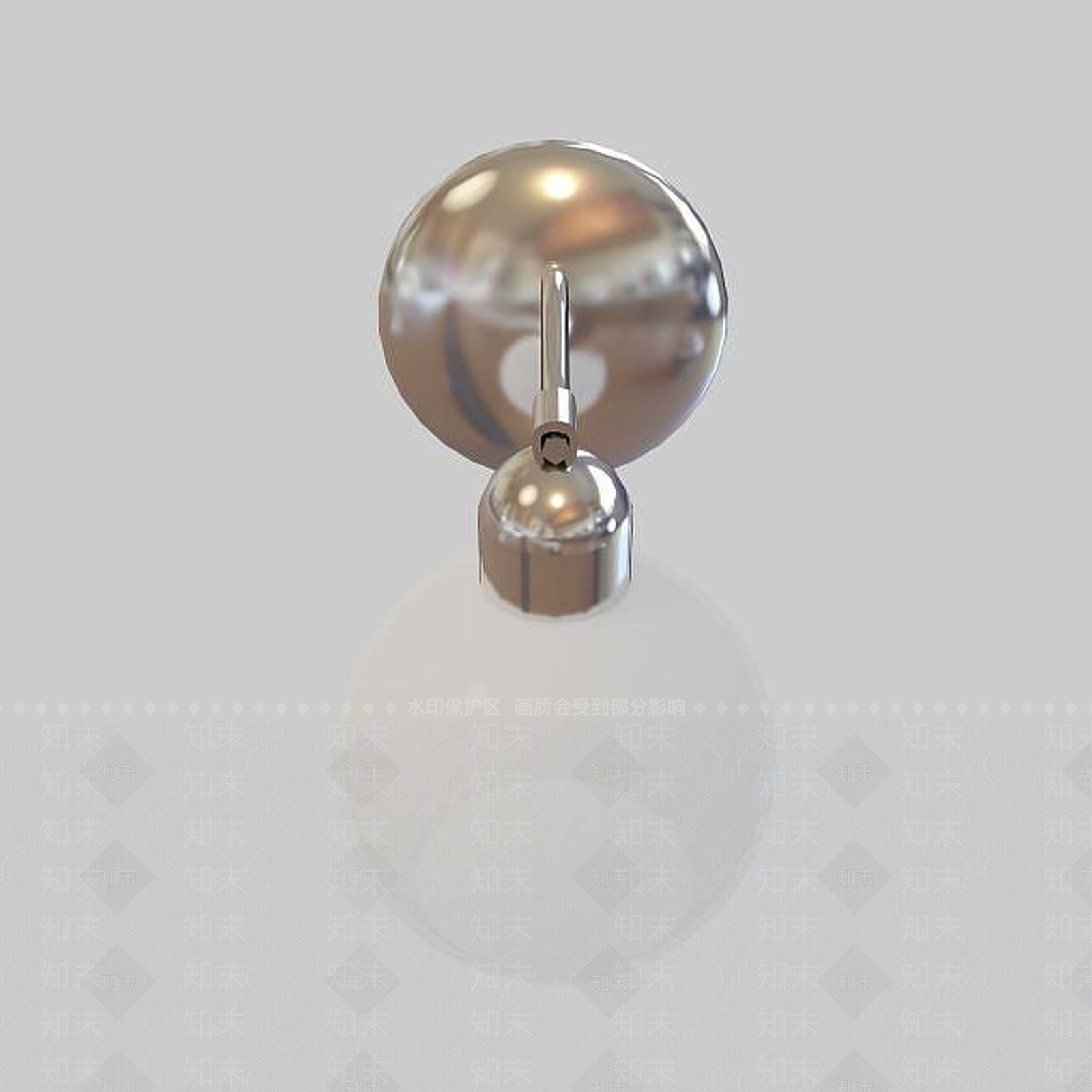 现代时尚壁灯3D模型下载【ID:1195524778】