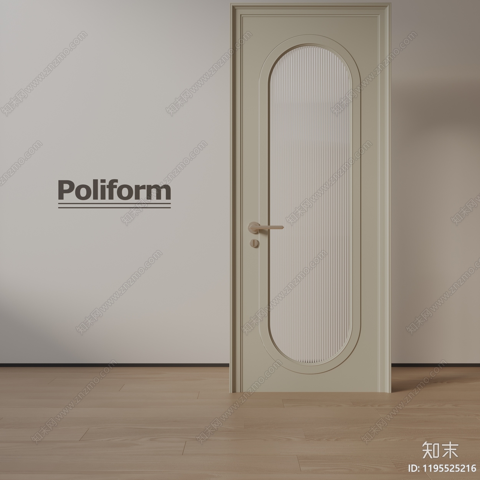 现代单开门3D模型下载【ID:1195525216】