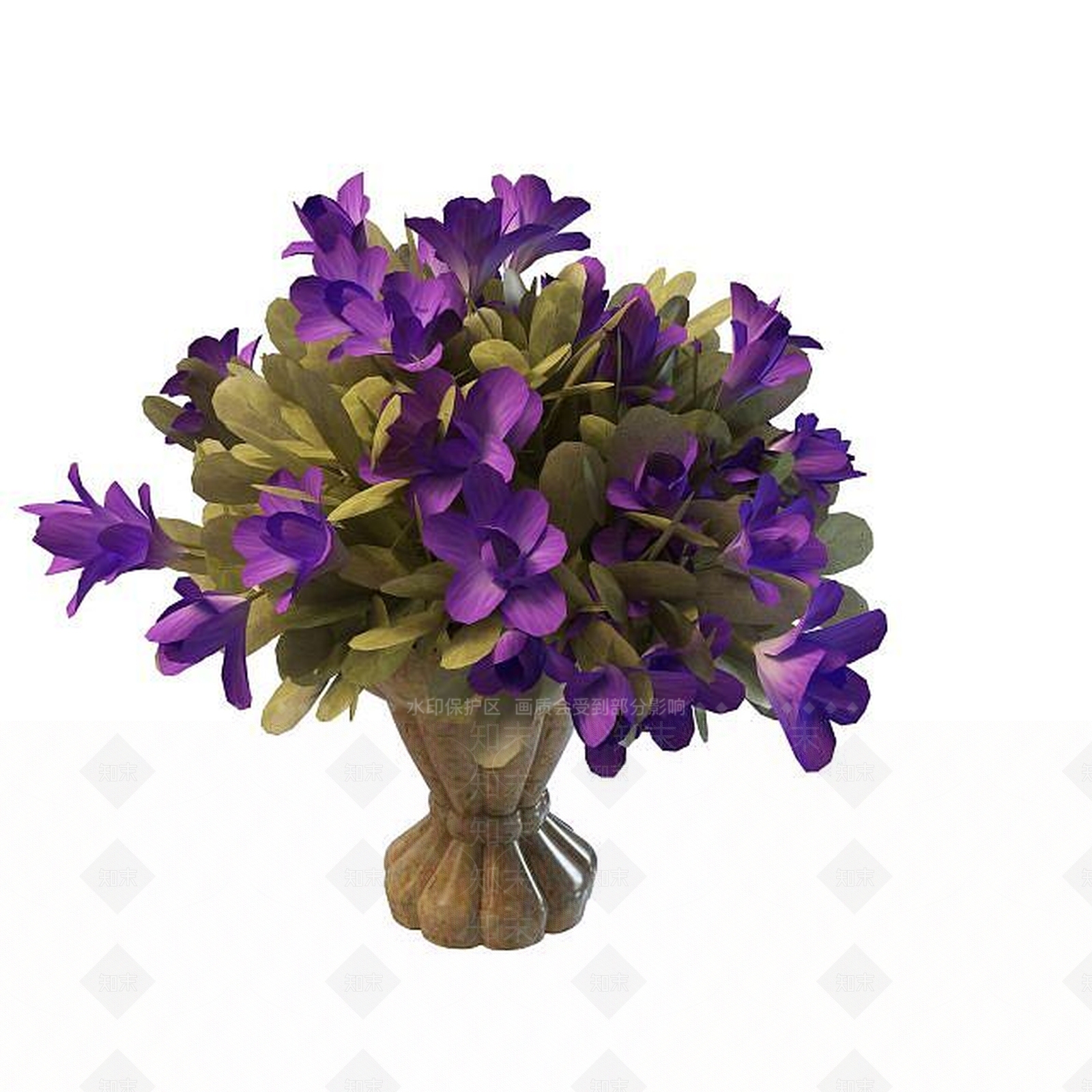 现代花瓶3D模型下载【ID:1195526367】