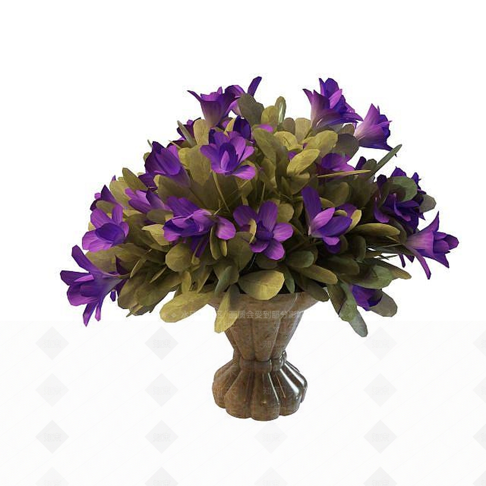 现代花瓶3D模型下载【ID:1195526367】