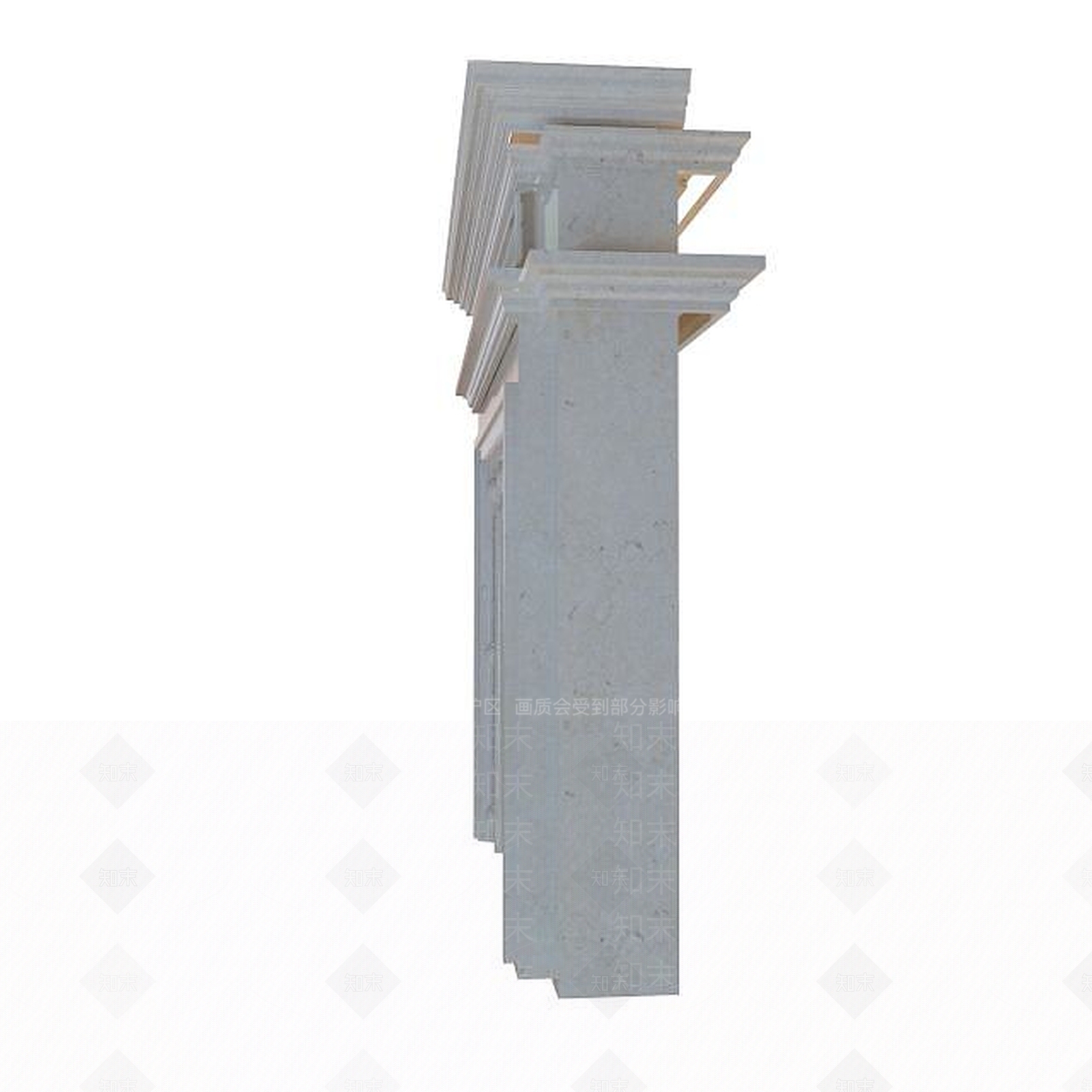 现代壁炉3D模型下载【ID:1195526378】