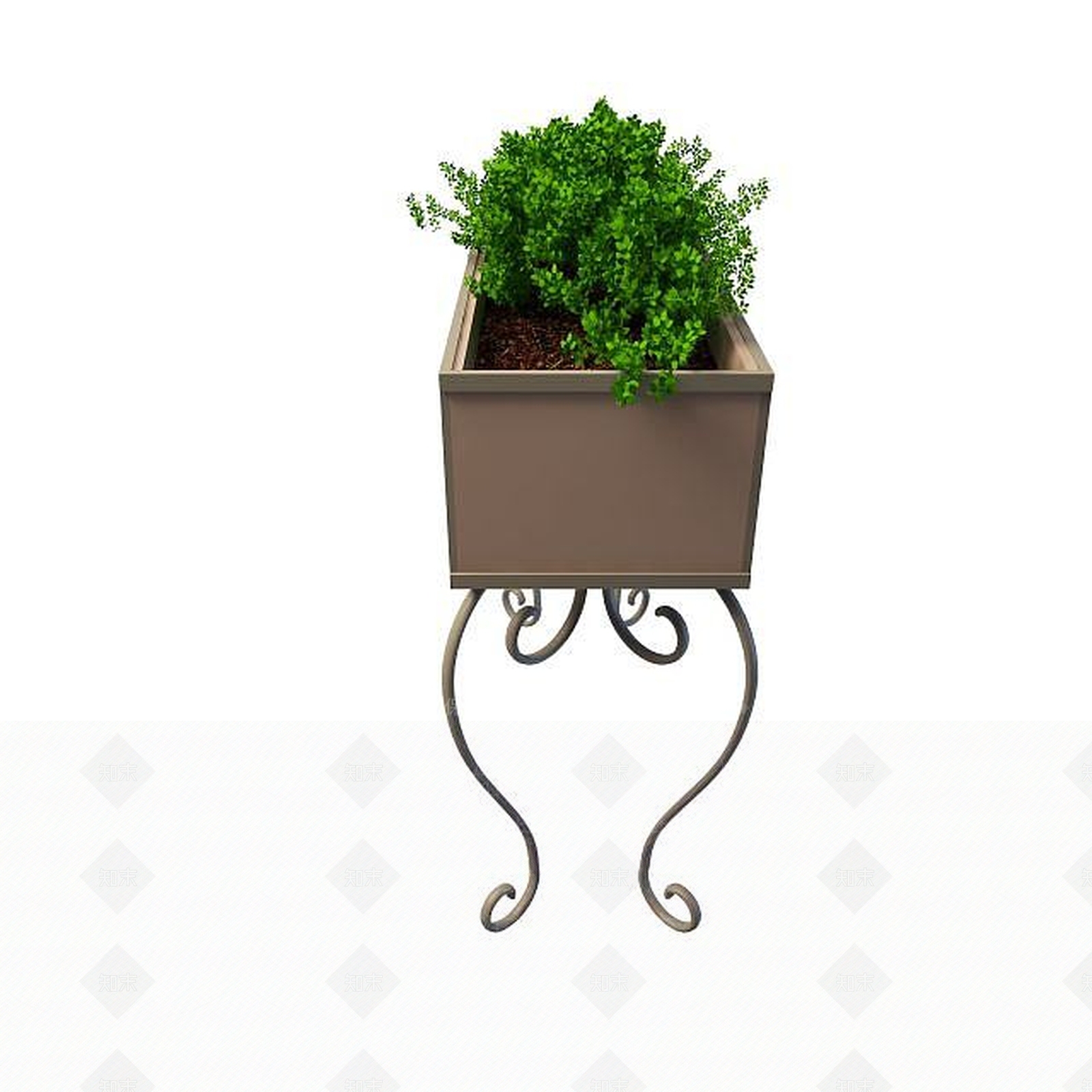 现代园林小品3D模型下载【ID:1195526559】