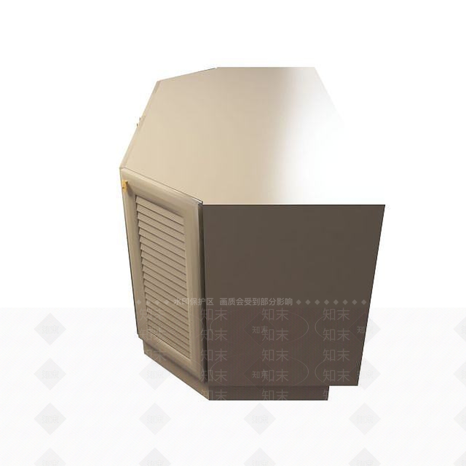 现代鞋柜3D模型下载【ID:1195527208】