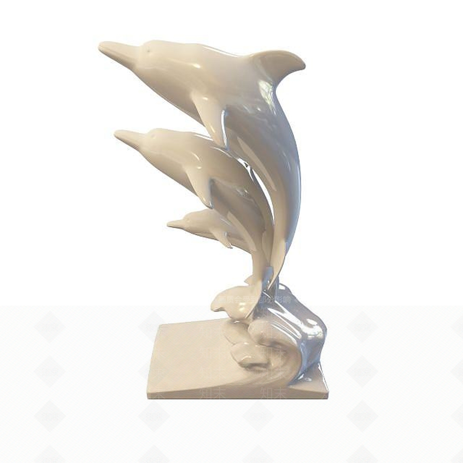 现代雕塑3D模型下载【ID:1195527308】