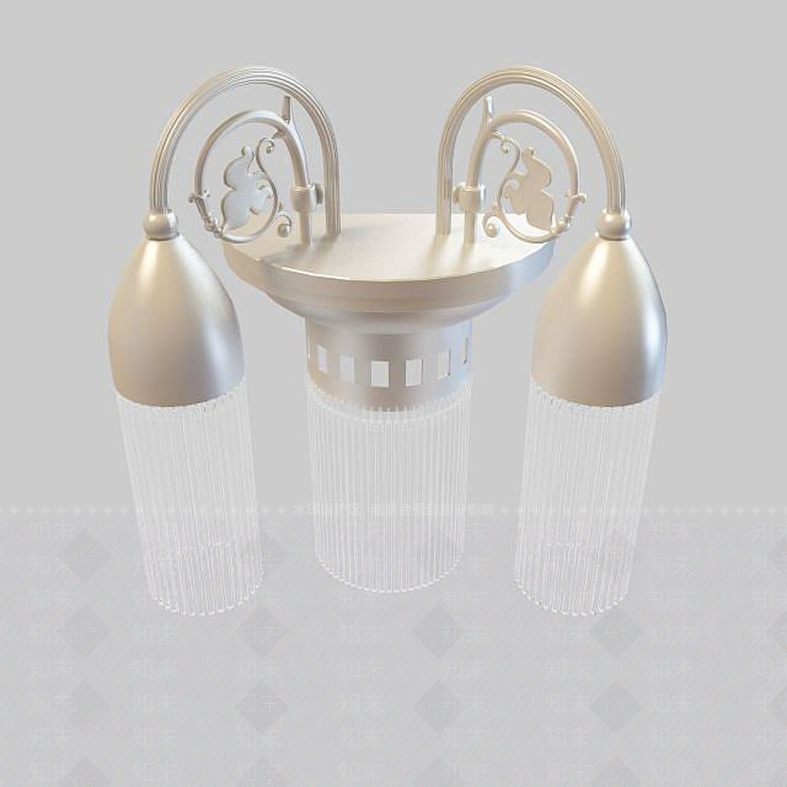 欧式古典欧式壁灯3D模型下载【ID:1195528221】