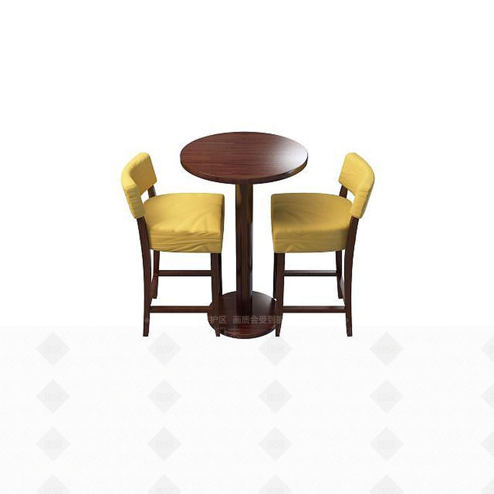 中式桌椅3D模型下载【ID:1195528247】